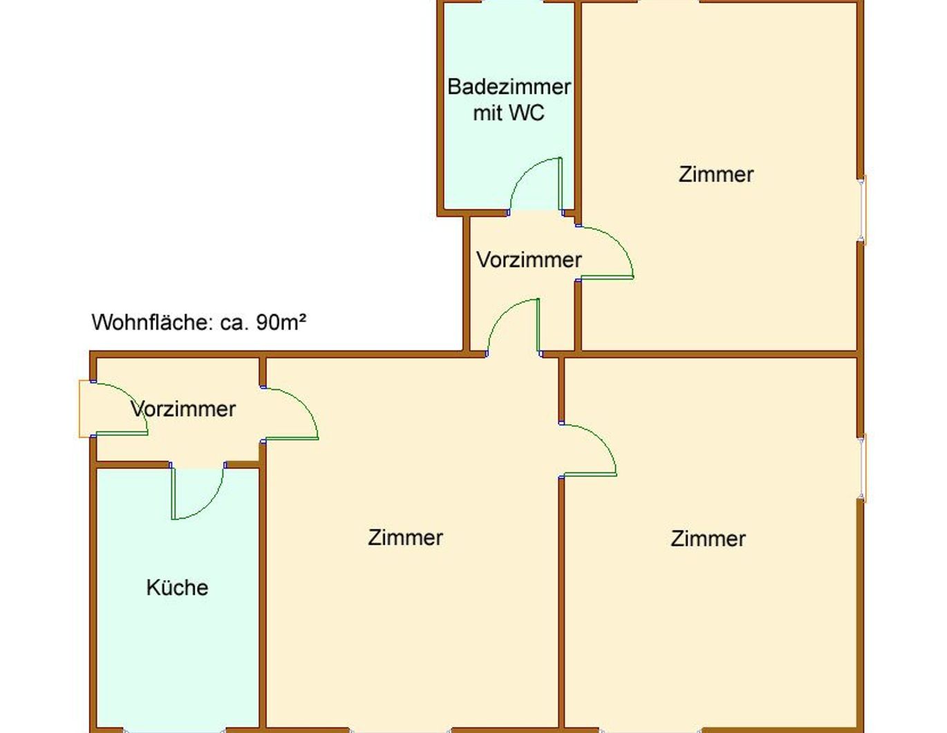 3,5 Zimmer mit Südbalkon - ab 1. März 2026