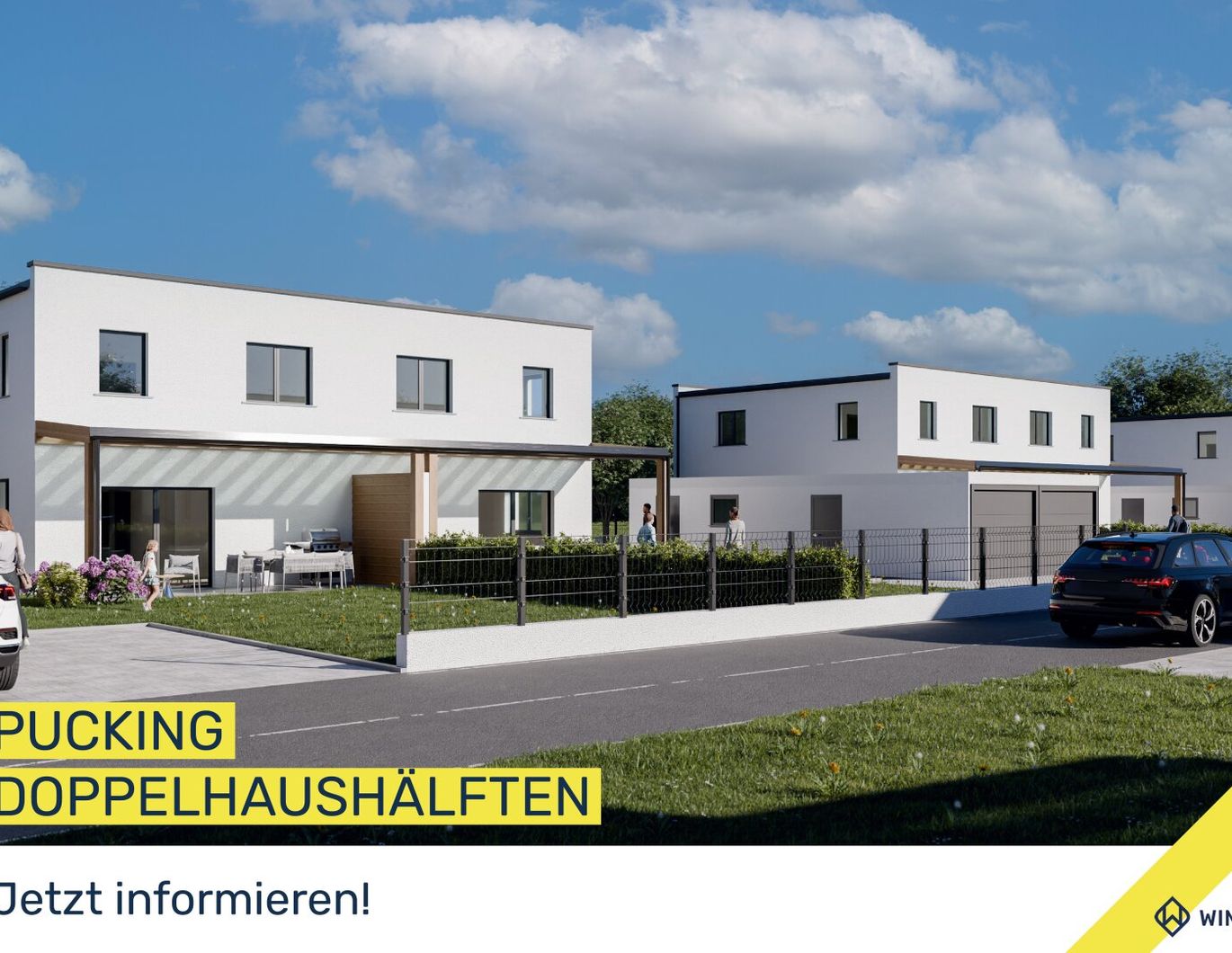 Doppelhaushälften in Pucking