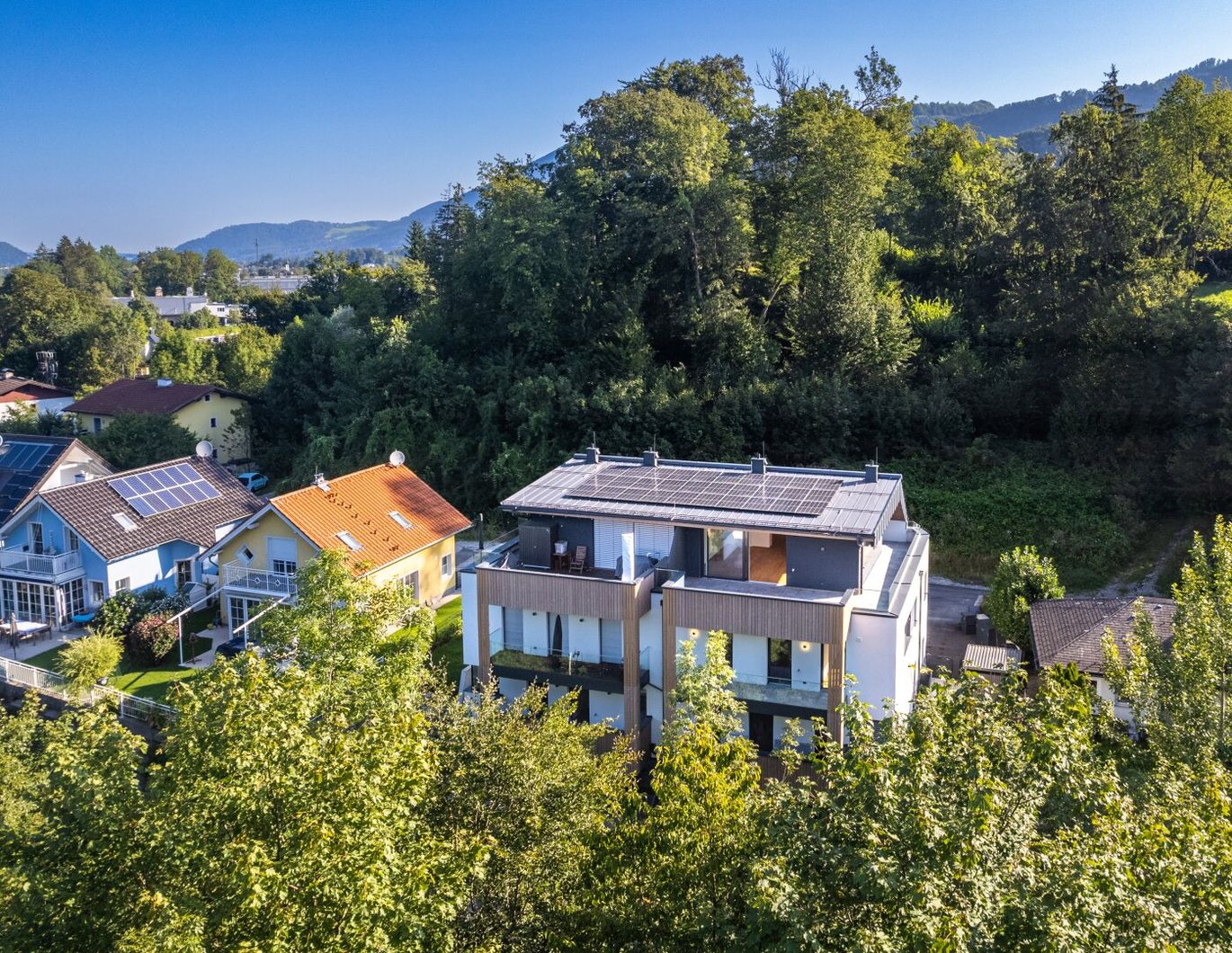 Salzburg Süd Erstbezug: Maisonette-Wohnung mit Dachterrasse in Elsbethen