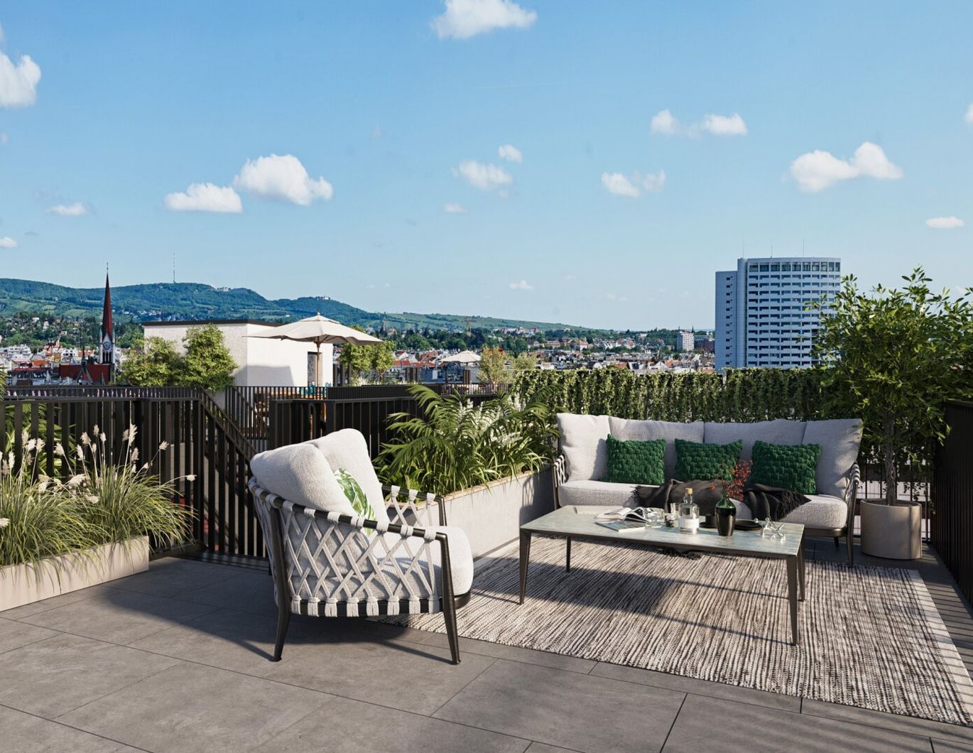 Stadtpanorama nahe Wilhelminenberg: Dachgeschoßwohnungen mit traumhaftem Ausblick