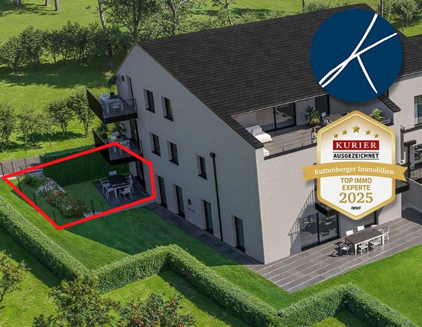 Gemütliche Wohnung mit kleinem Garten & Terrasse (Top 3) - Projekt 