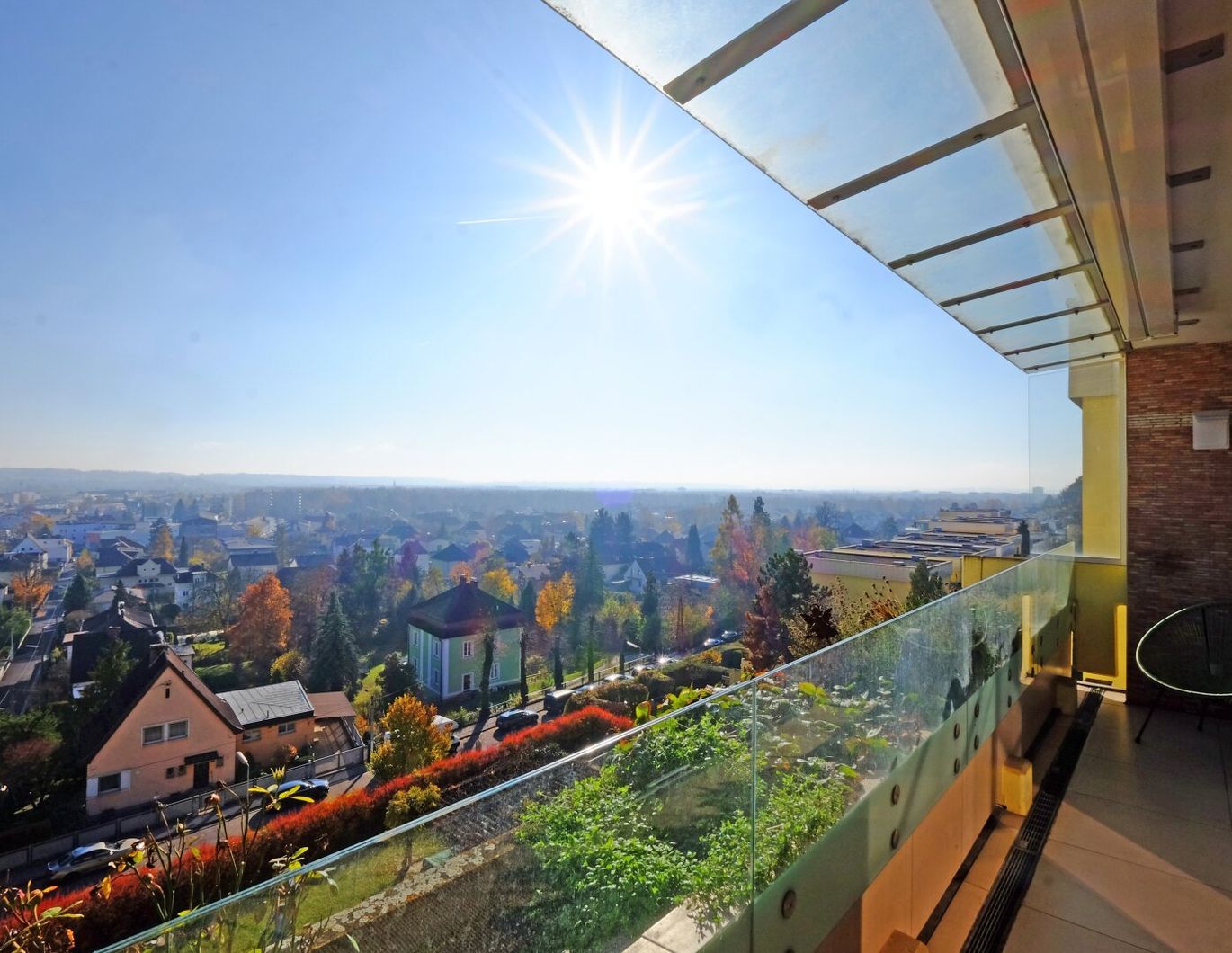 Traumhafte 3-Zimmer-Wohnung mit Loggia, Tiefgarage & Penthouse-Feeling über den Dächern von Linz