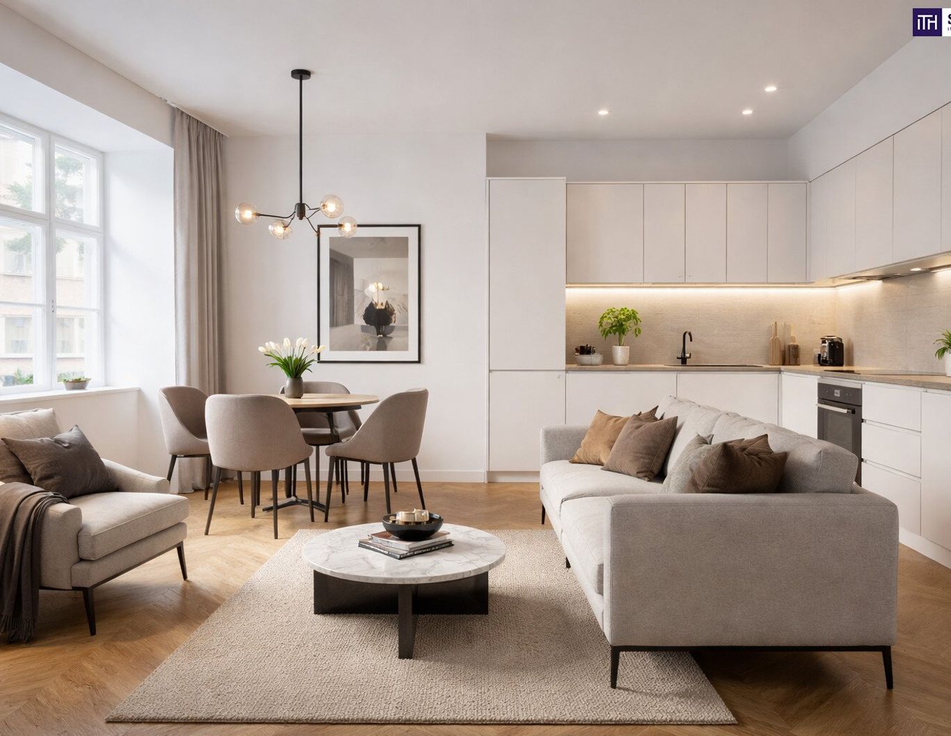 ++ Wohnen in Augartennähe ++ Erstklassig sanierte Altbauwohnung in ruhiger Seitenstraße in unmittelbarer Nähe zur U-Bahnstation Taborstraße + 2,5 Zimmer