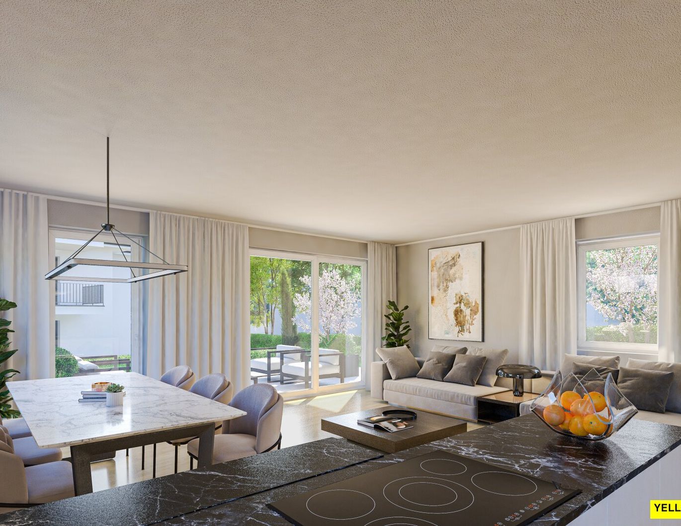 Zweifamilienvilla | 3 Terrassen I 2 Balkone I 42 m² privater Garten