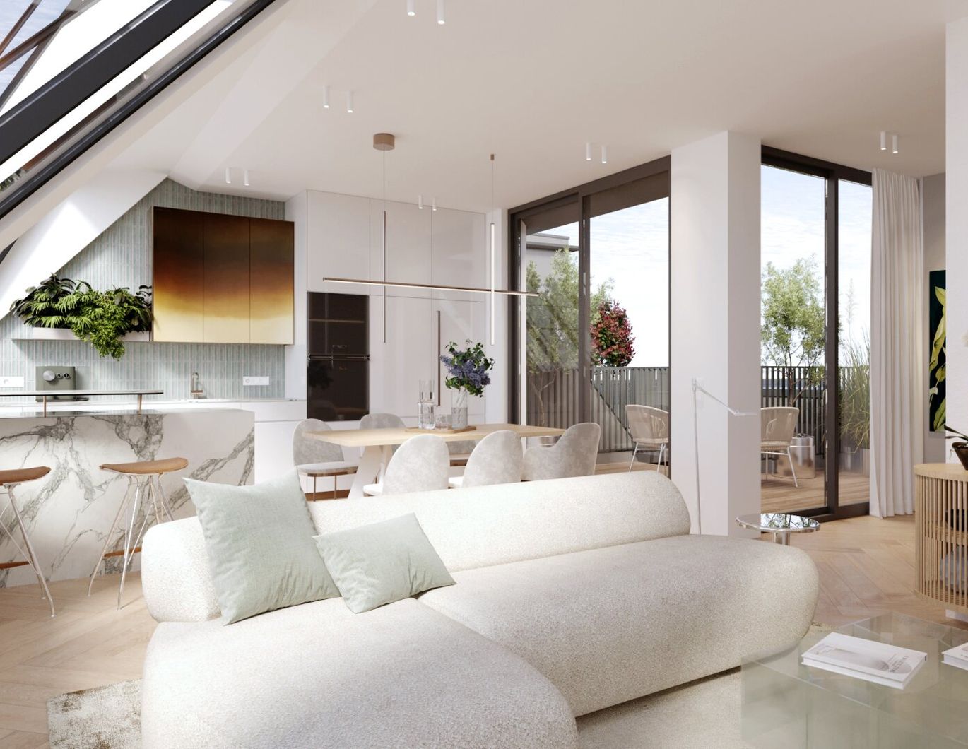 Traumhafter DG-Ausbau | Exklusives Wohnen in zentrale Ruhelage