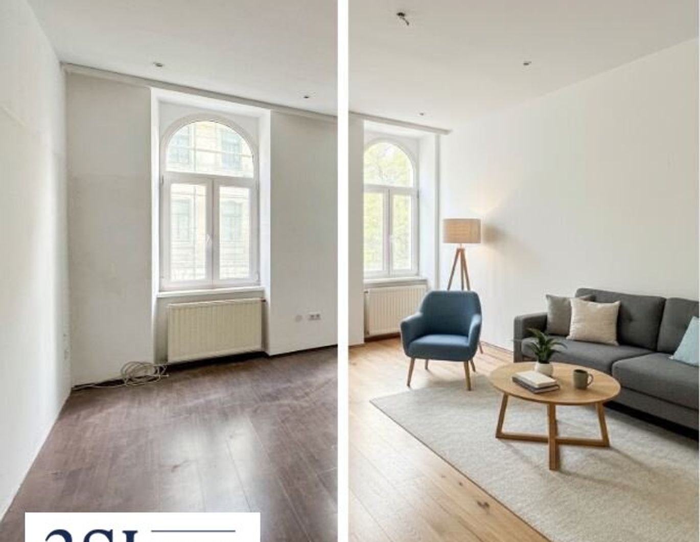 Wohntraum zum Gestalten: 2 Zimmer Altbauwohnung mit Abendsonne