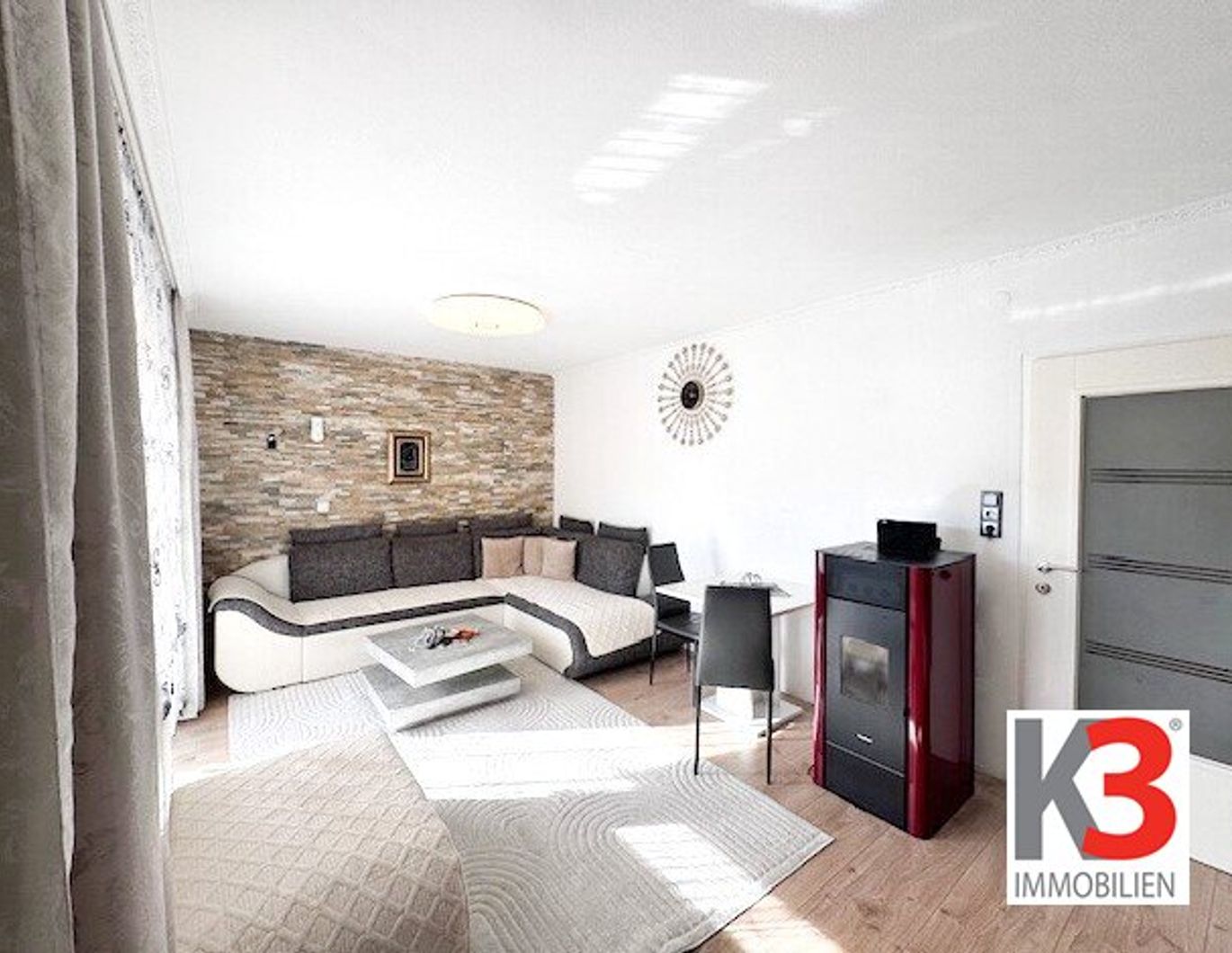 K3! Wohnen in Grödig! - Schöne 3-Zimmerwohnung mit Südost-Balkon und zugewiesenem PKW-Stellplatz!