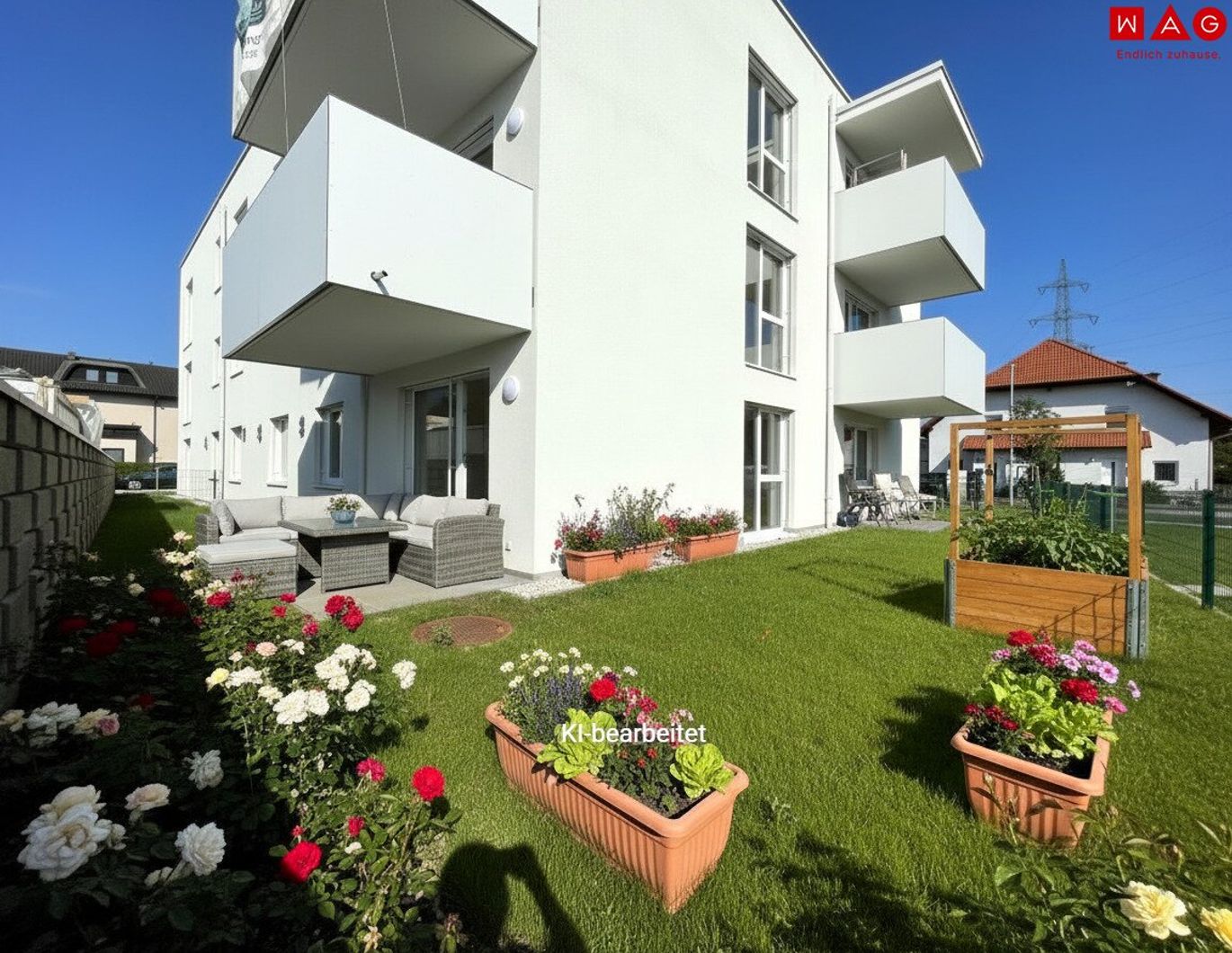 Erstbezug/Neubau Familienwohnung mit Top-Ausstattung und Garten