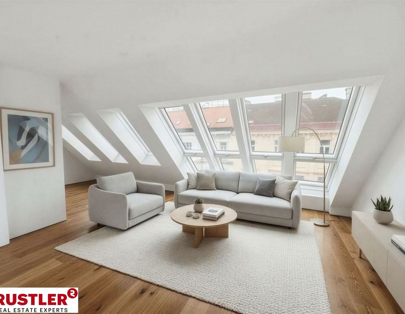 Erstbezug! Dachgeschosswohnung mit Freifläche in bester Lage - Nähe Kutschkermarkt