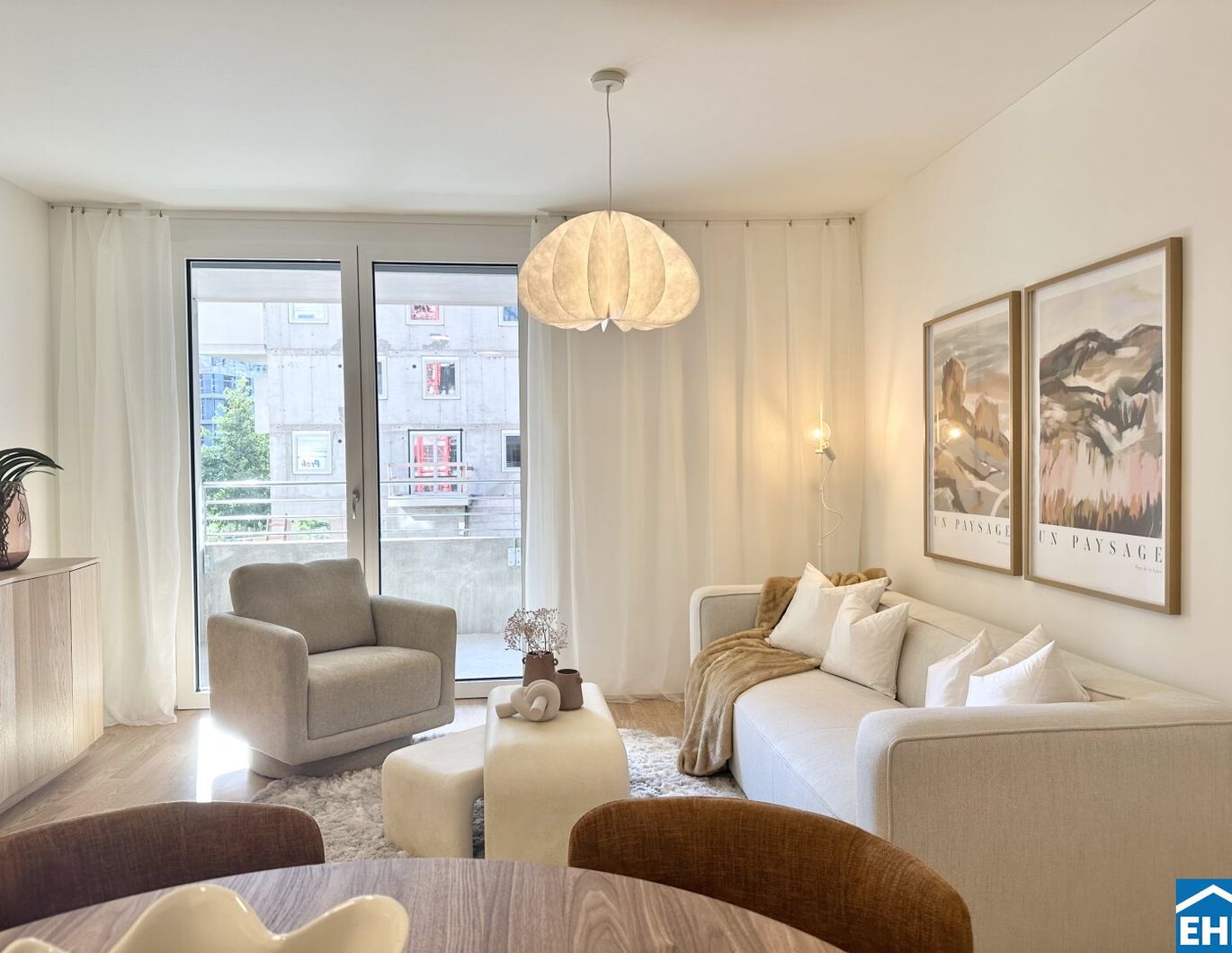 Lebendiger Wohnraum mit Parkblick - Willkommen bei den PARK FLATS