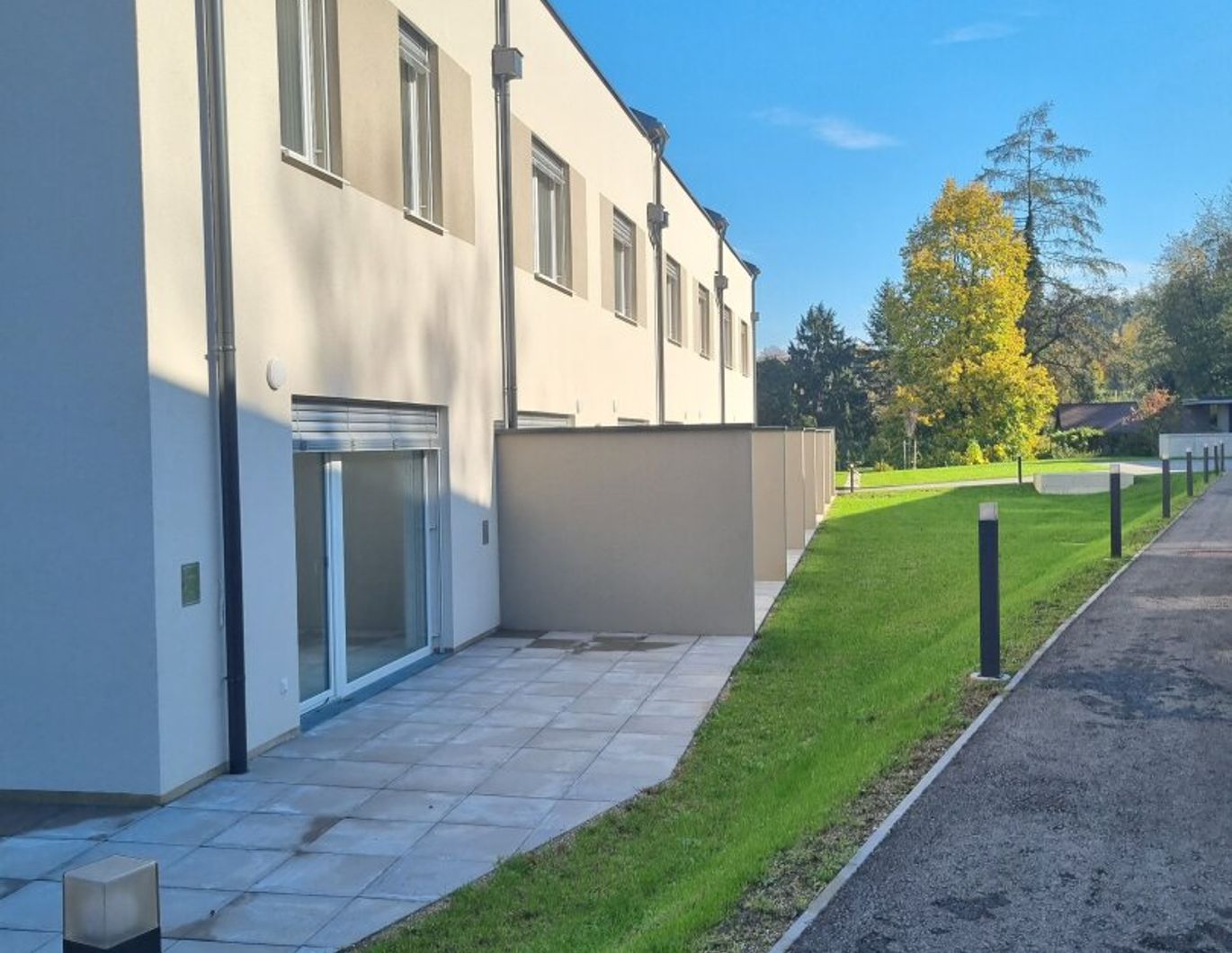 Wohnen am grünen Stadtrand von Linz - Reihenhaussiedlung Agathe-Schwabenau-Weg