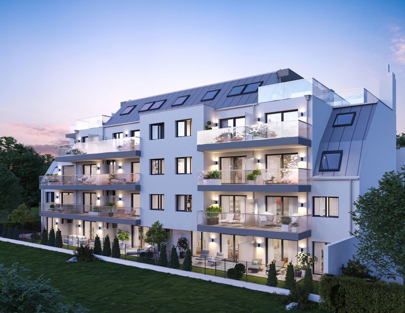 Urlaubsfeeling im Grünen. Gemütliche 2-Zimmer Wohnung mit Balkon für pure Erholung