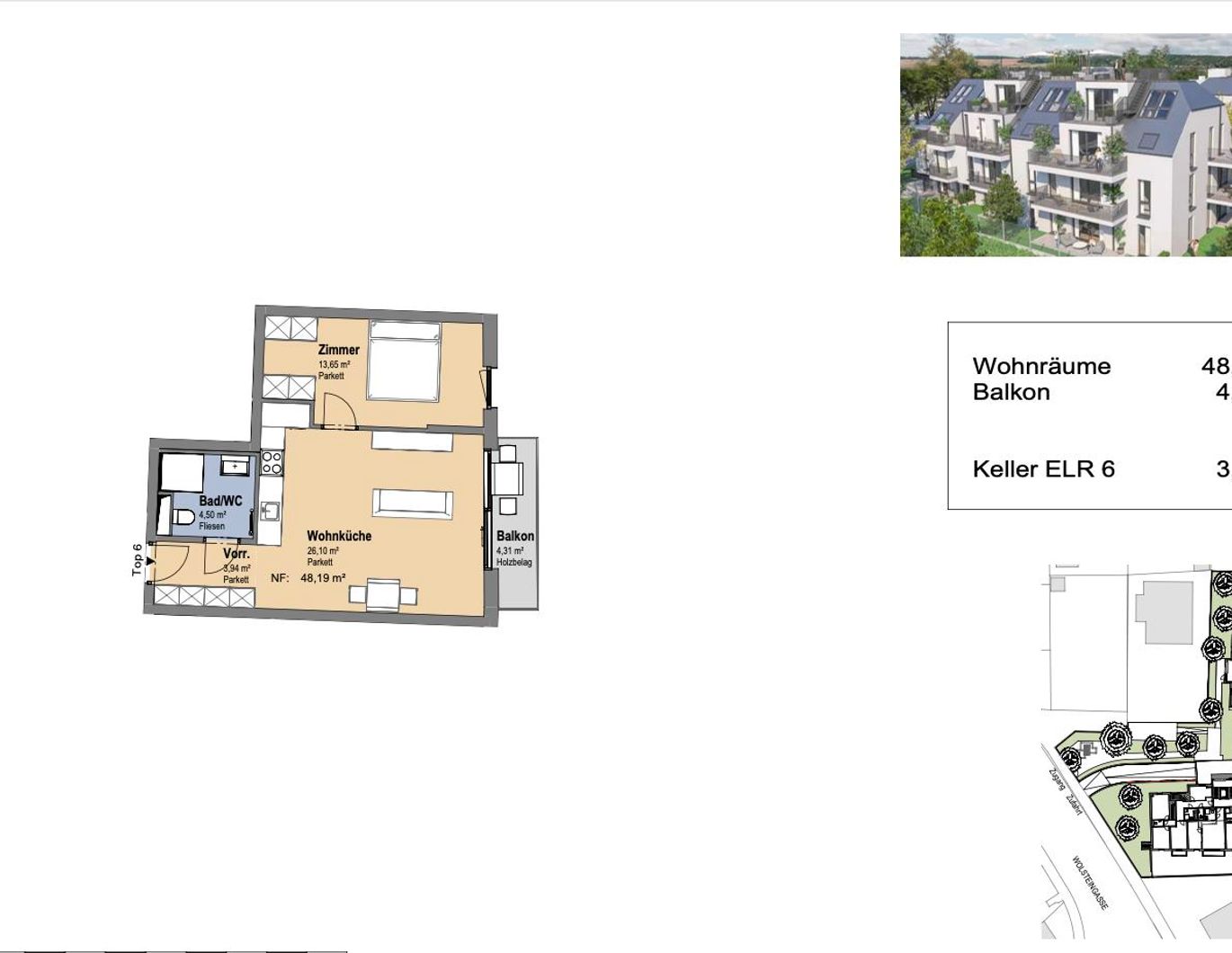Neues Wohnbauprojekt nähe Schwarzlackenau & Donauinsel I Tiefgarage & effiziente Wärmetechnik I Fußbodenheizung & Kühlung (copy)
