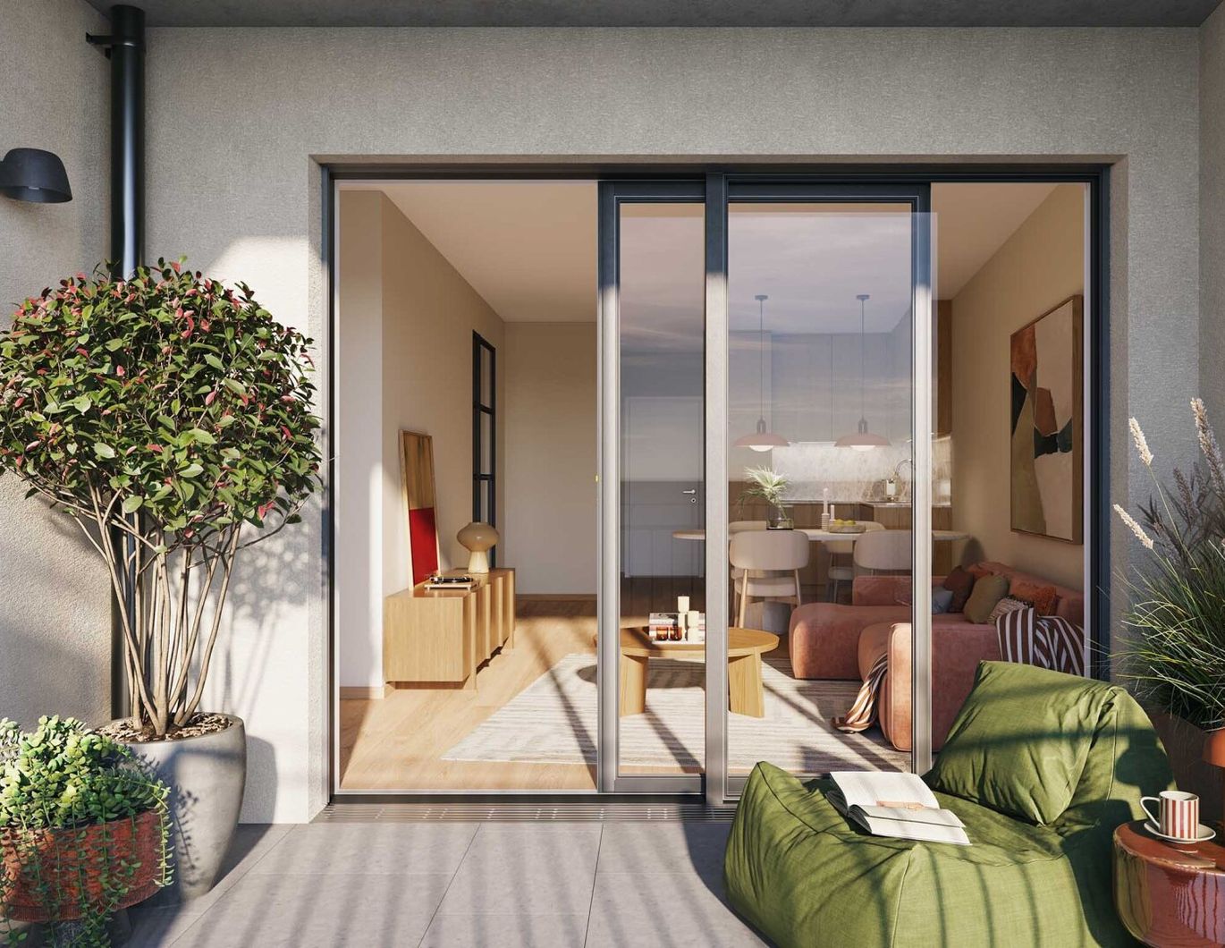 Familienfreundlich & großzügig - Stilvolle 4-Zimmer-Neubauwohnung mit sonnigen Freiflächen in 1180 Wien