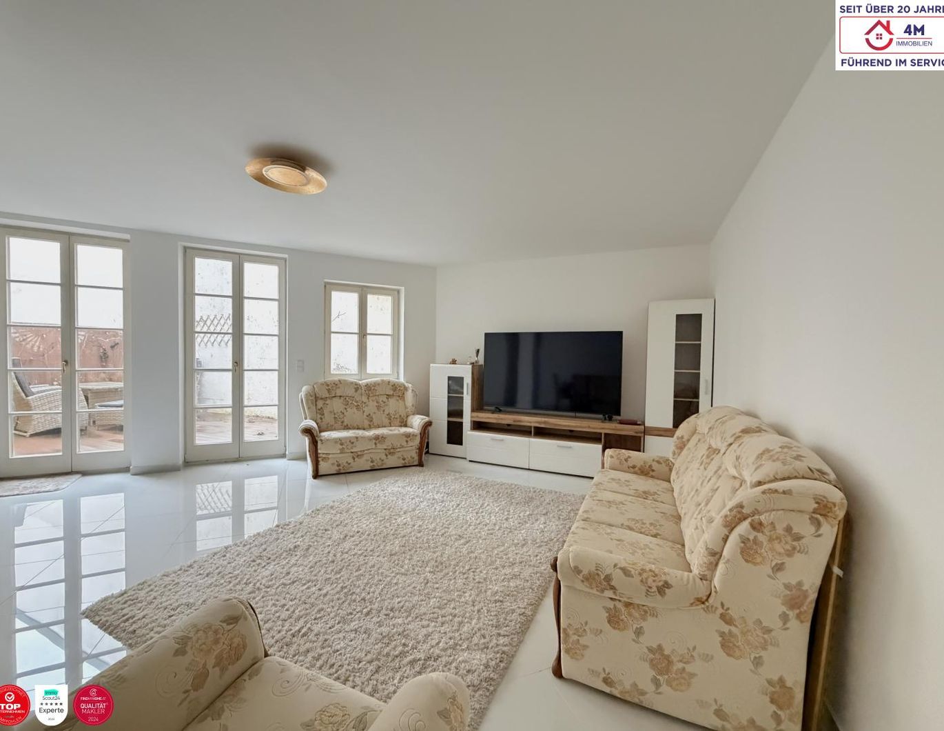 4-Zimmer-Gartenwohnung in Laxenburg | Ruhige Lage | Nähe Schlosspark