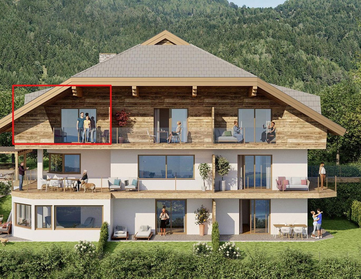 see-landhaus Appartements: DER SCHÖNSTE BLICK