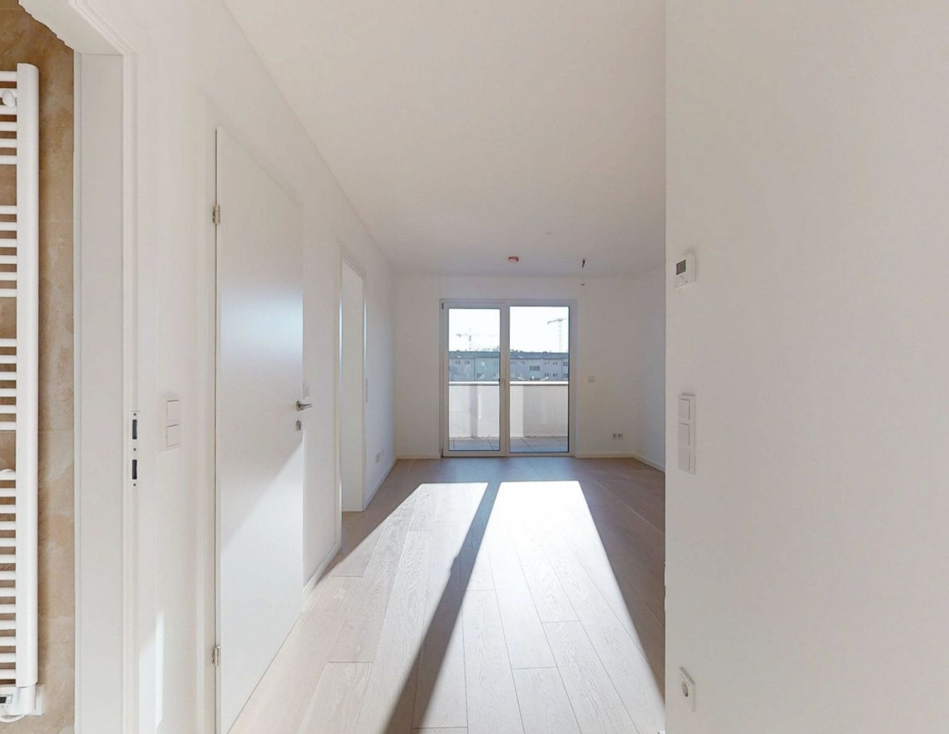 2-Zimmer-Erstbezug mit Innenhof-Balkon - Anleger oder Eigennutzer