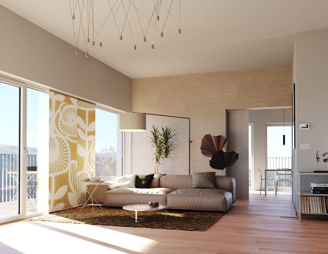 2-Zimmerwohnung der Extraklasse - eindrucksvoller Balkon!