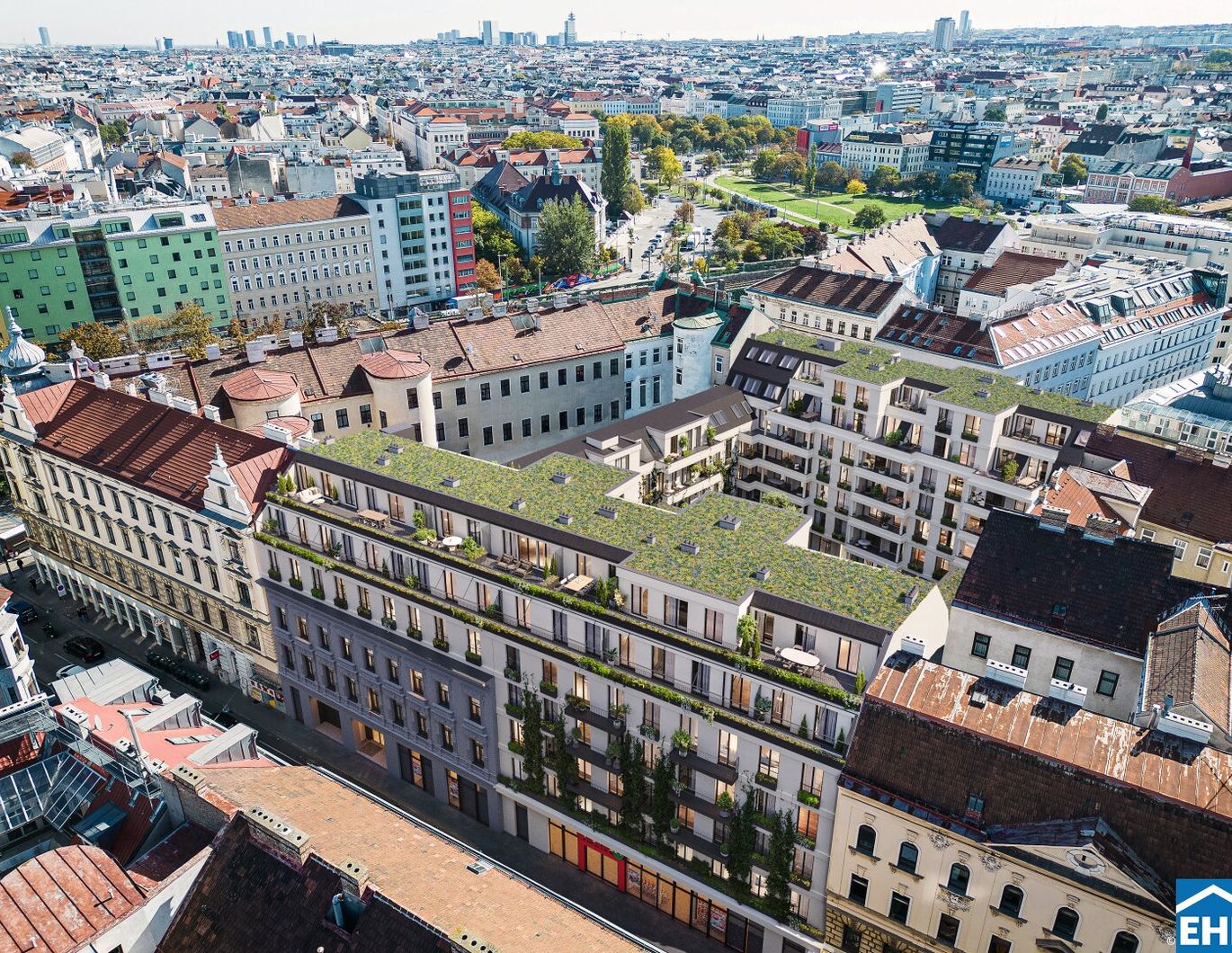 Urbanes Leben spüren. Nachhaltig wohnen, modern wachsen.