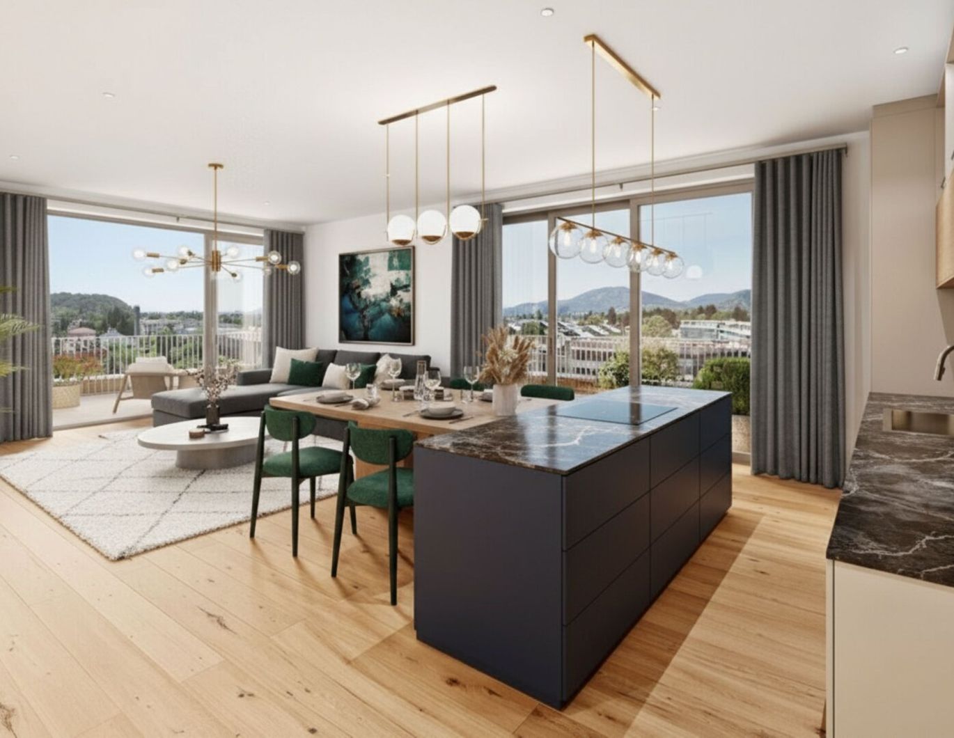 Hoch über Andritz - 2-Zimmer-Penthouse mit großzügiger Panorama-Terrasse