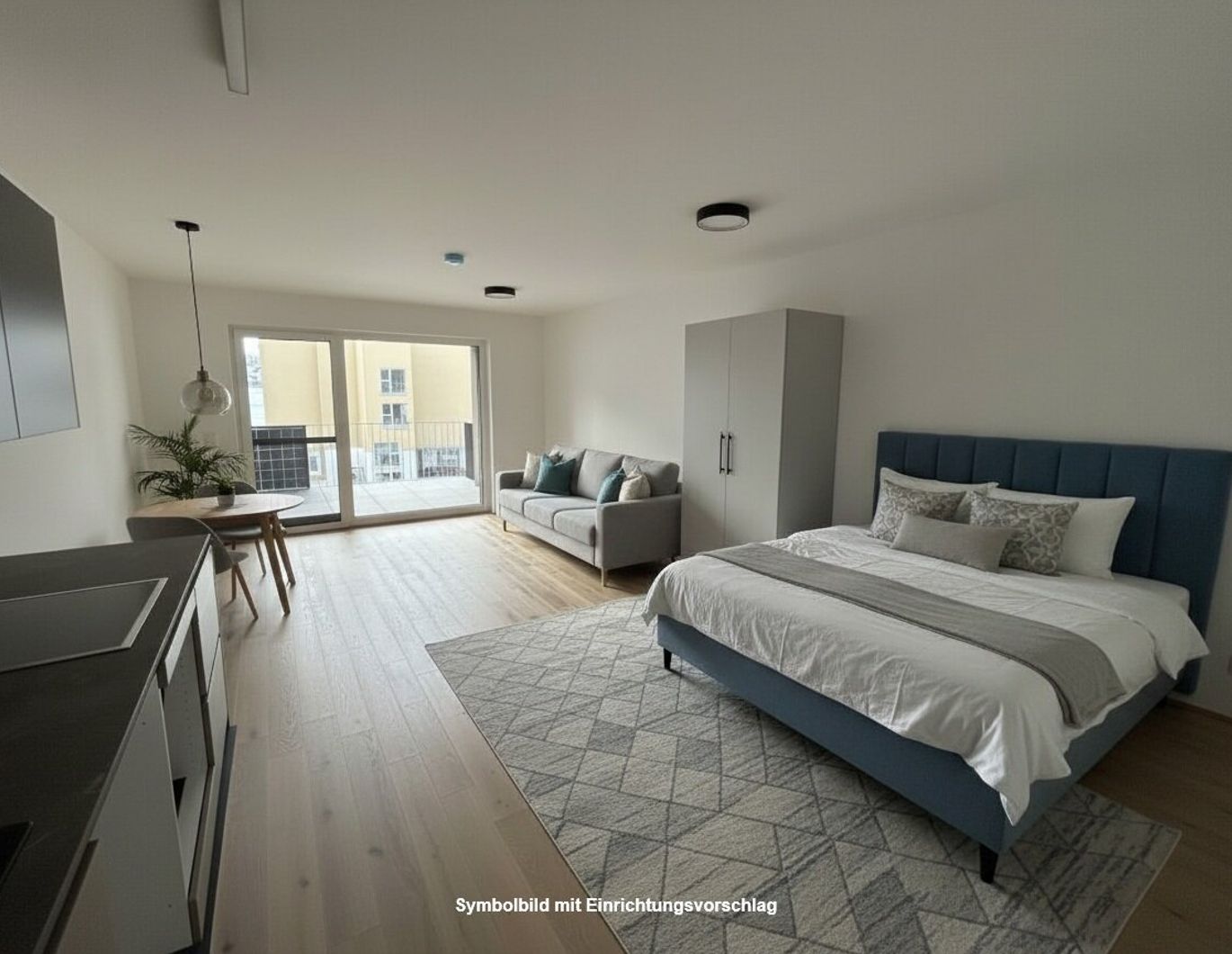 Kompakte Terrassenwohnung | Erstbezug | Grünblick