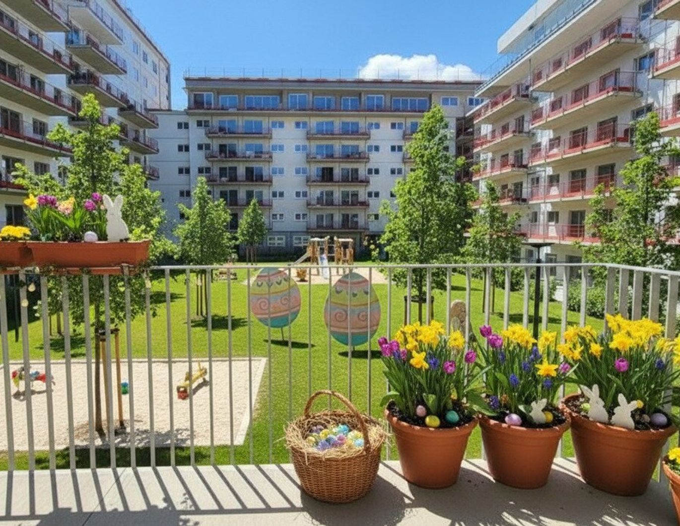 Top Erstbezug - ruhige Innenhoflage