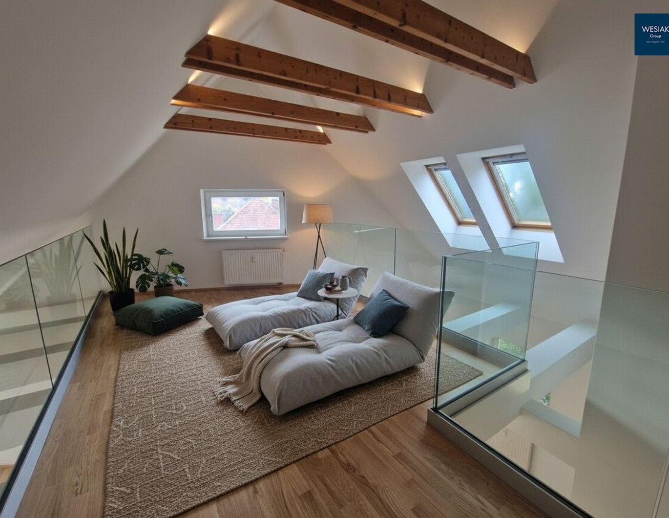 Licht, Raum und Komfort - moderne Maisonette mit Balkon in Mariatrost