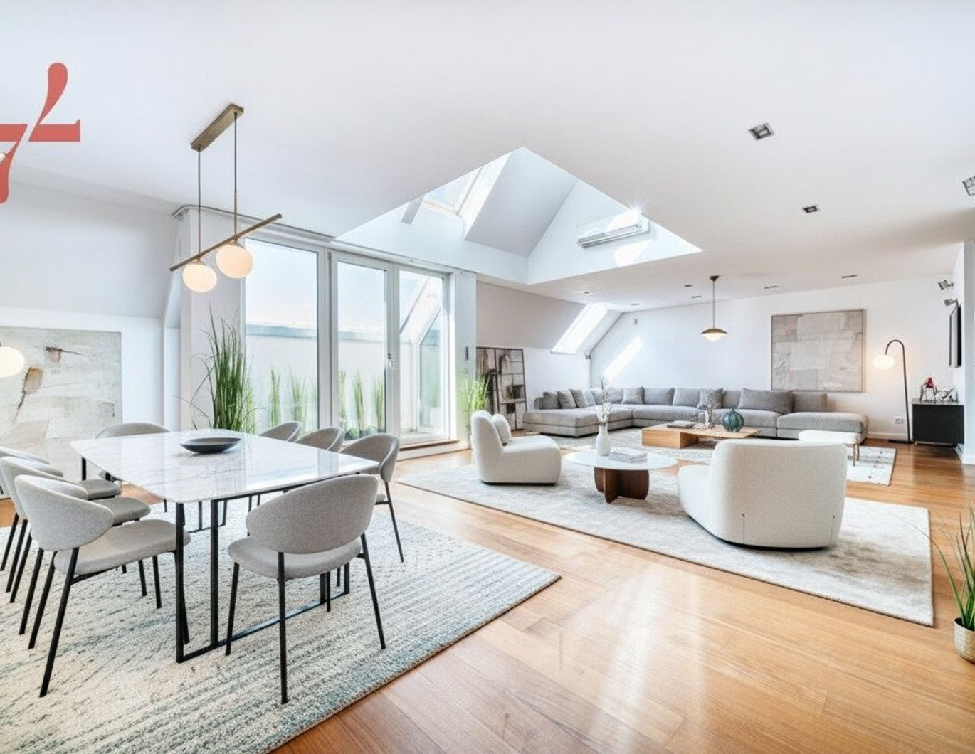 Nähe 1. Bezirk I VIT VIENNA - Penthouse mit 3 Terrassen - zwischen Börse und Votivkirche