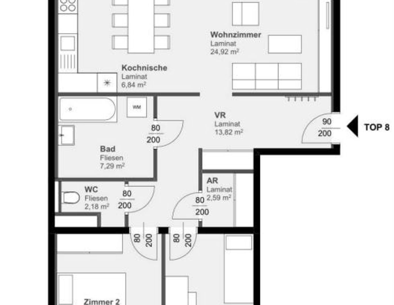 ZENTRALE LAGE I 3 Zimmer-Wohnung nahe City Park