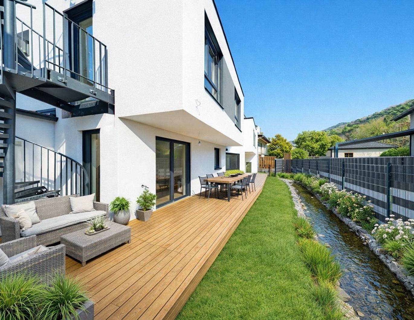 Luxuriöse Residenz - Exklusives Traumhaus mit Smart-Living, Stil, Eleganz & höchstem Komfort im Grünen