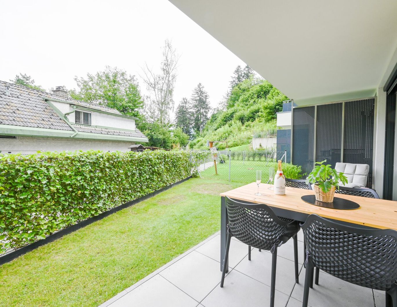 Gartenrefugium mit Stadtnähe - Design trifft Natur auf der Hungerburg