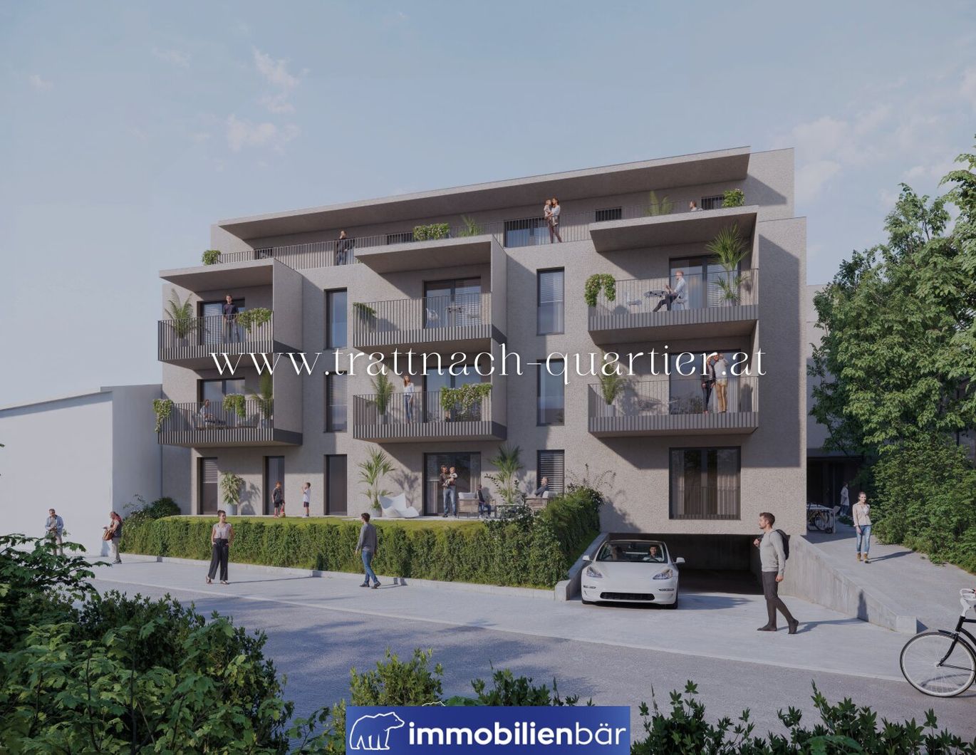 Trattnach.Quartier - UFERSTRAßE / Gartenwohnung mit Loggia - Top 29