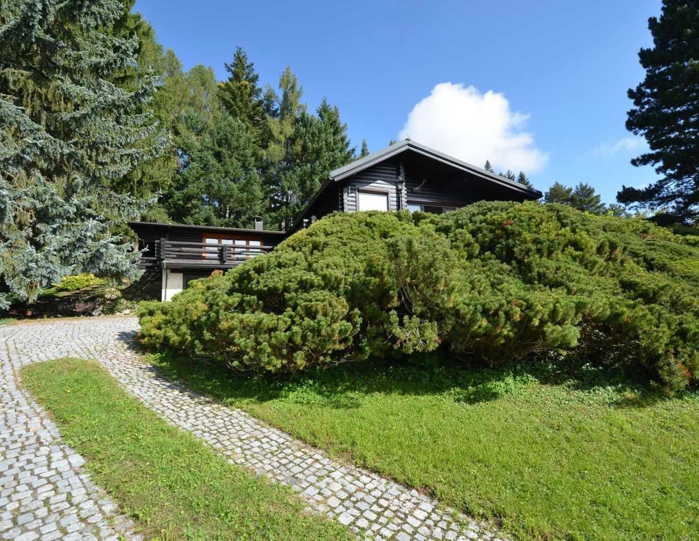 CHRISTOPH CHROMECEK IMMOBILIEN - SULZ IM WIENERWALD - Traumhafter Baugrund mit Blockhaus in Grün-Ruhelage!