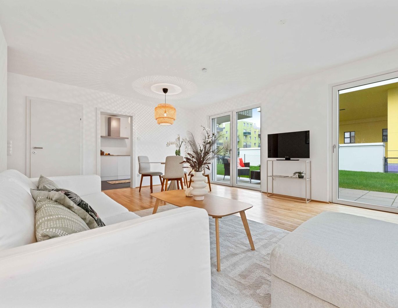 Neubau-Highlight: 3-Zimmer-Wohnung mit eigenem Garten & Terrasse!