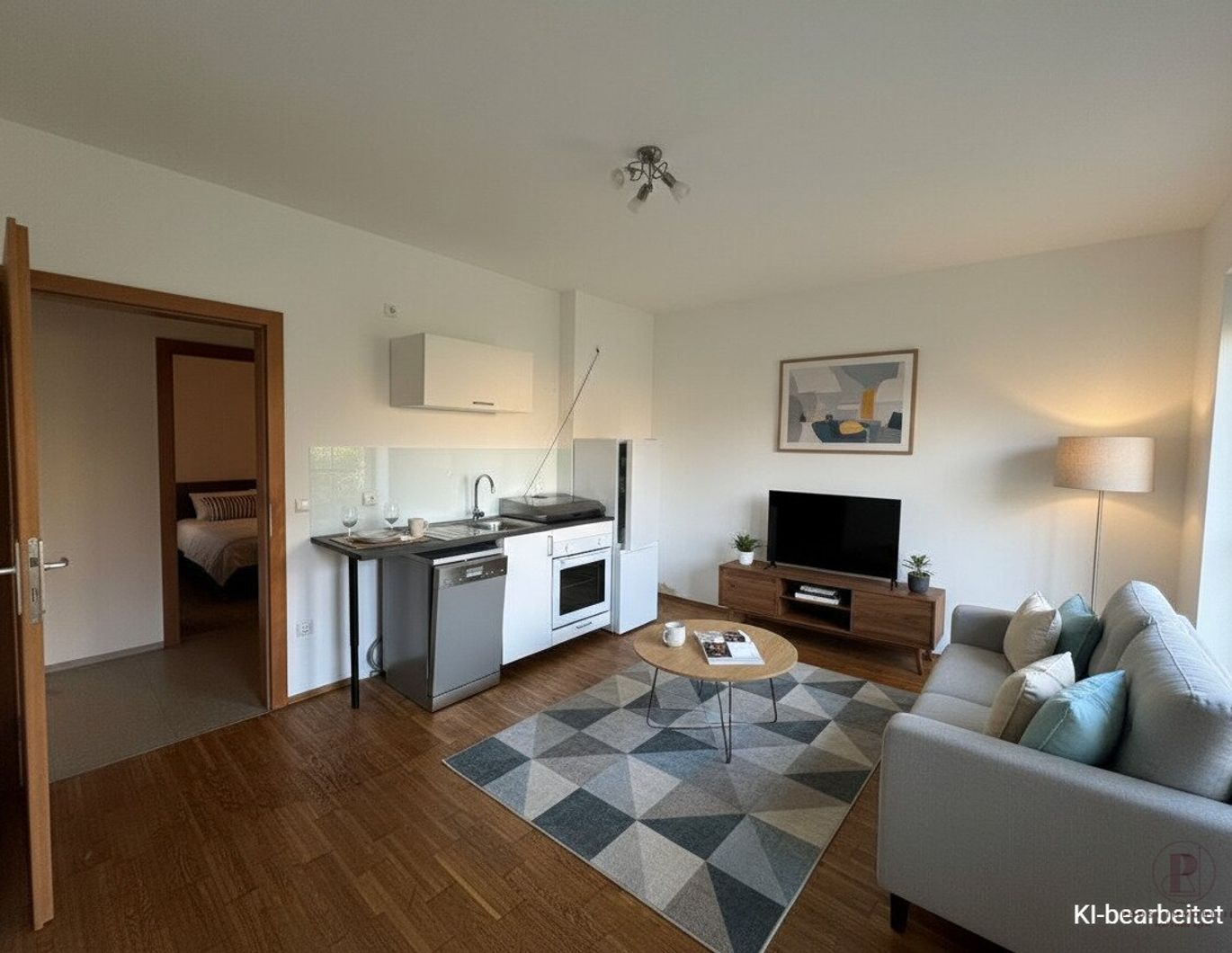 *40m² Garten-Wohnung mit Küche Nähe Ortszentrum von Bad Waltersdorf