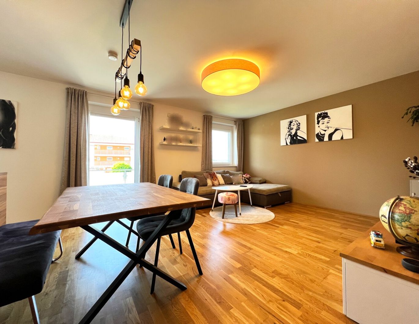 Dobl-3-Zimmer-Wohnung mit Balkon und Wohngefühl pur