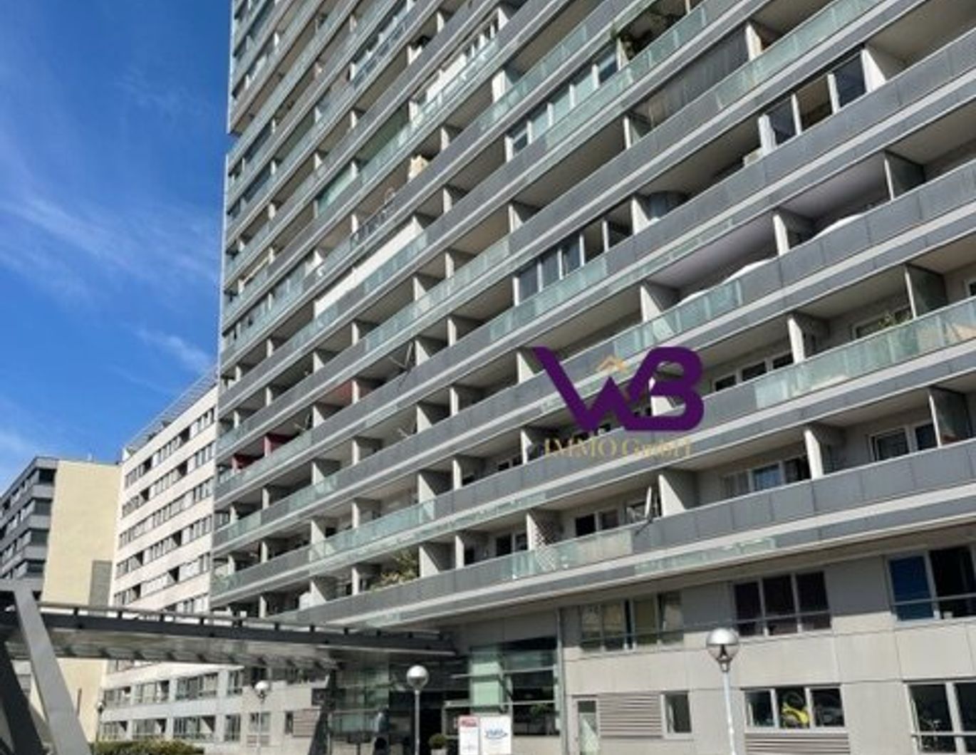 Mischek Tower- 2 Zimmer- Wohnung mit Loggia bei der UNO City.