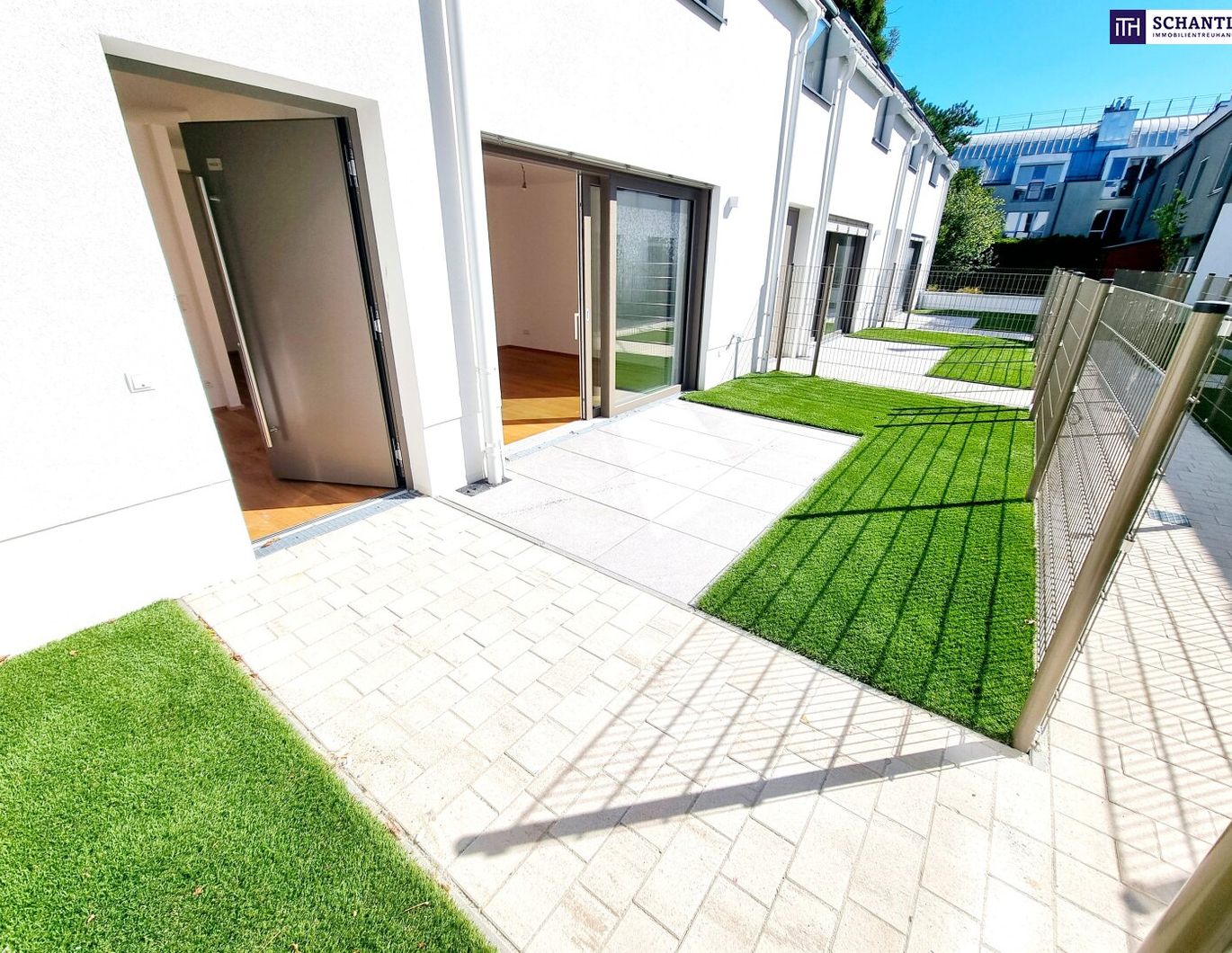 SUMMER SALE! MUST HAVE! WOW - Cooles Townhouse mit Garten! Familien-Hit + Erdwärme + Absolute Ruhelage + Tiefgarage + Ideale Süd Ausrichtung! Nachhaltig und zukunftssicher investiert!