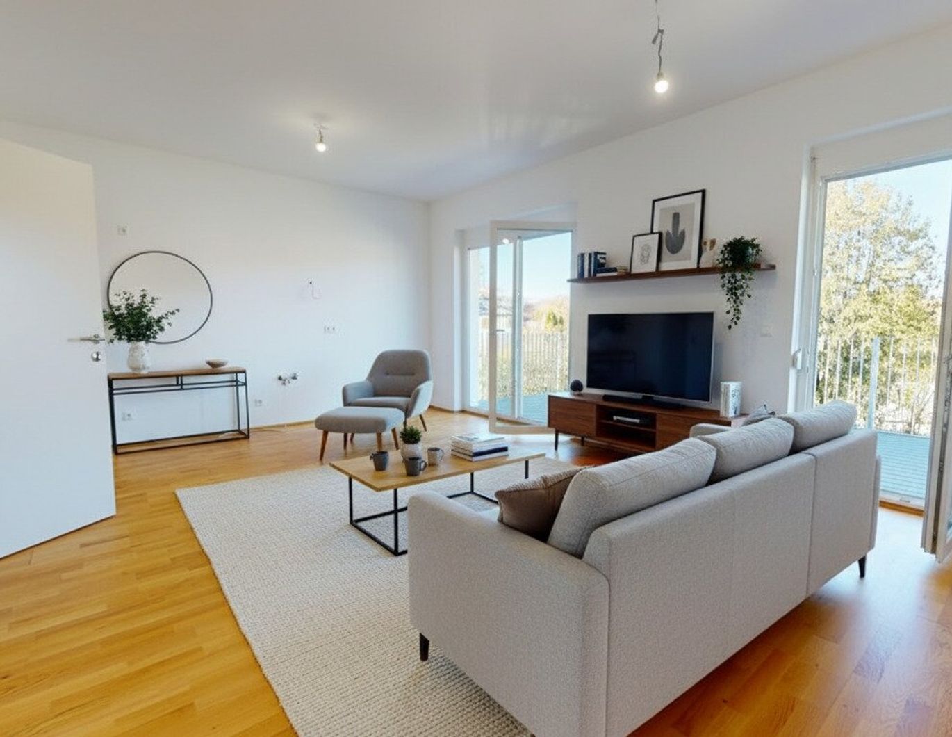 Provisionsfrei! Wohnen mit Weitblick - Stilvolle 3-Zimmer-Eigentumswohnung mit XL-Balkon in traumhafter Lage von Voitsberg