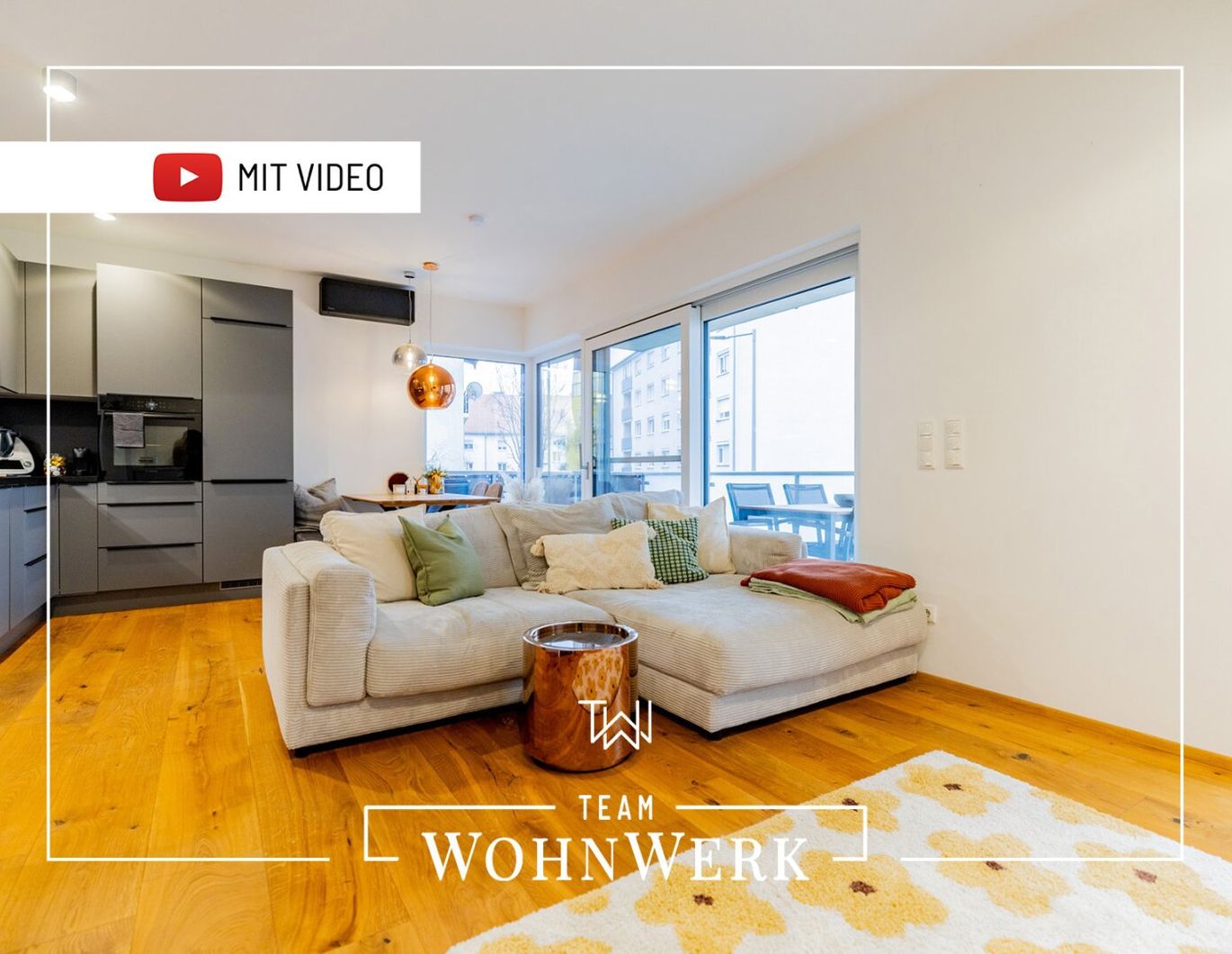 Neuwertige 2-Zimmerwohnung mit sehr großem Balkon und Tiefgaragenparkplatz in Graz-Eggenberg!