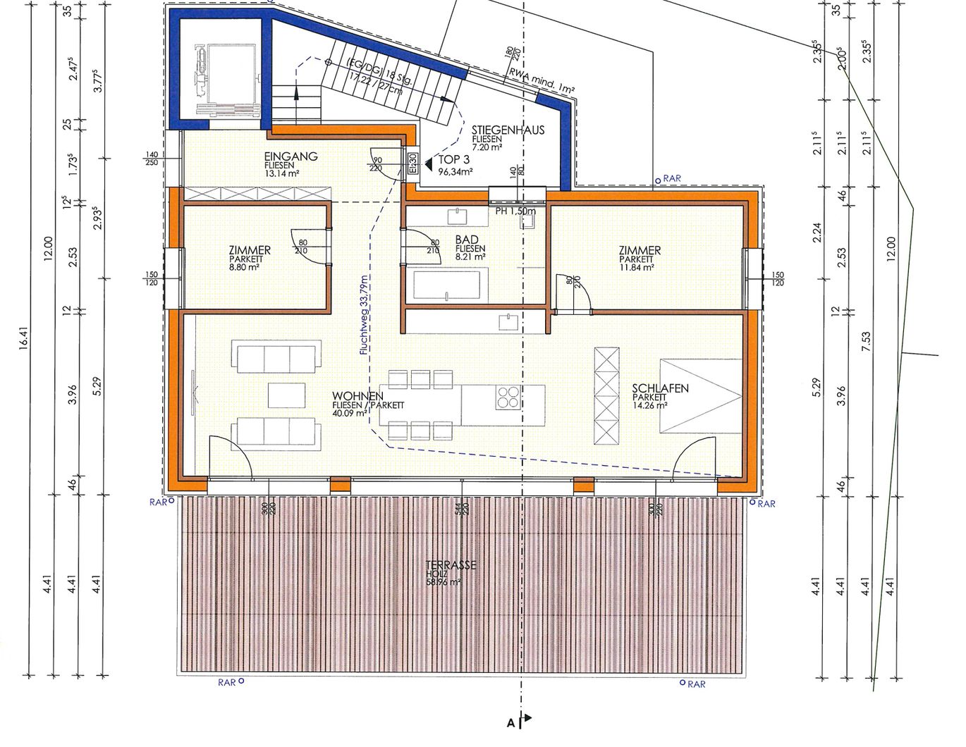 Erstbezug - Dachwohnung in Mondseenähe