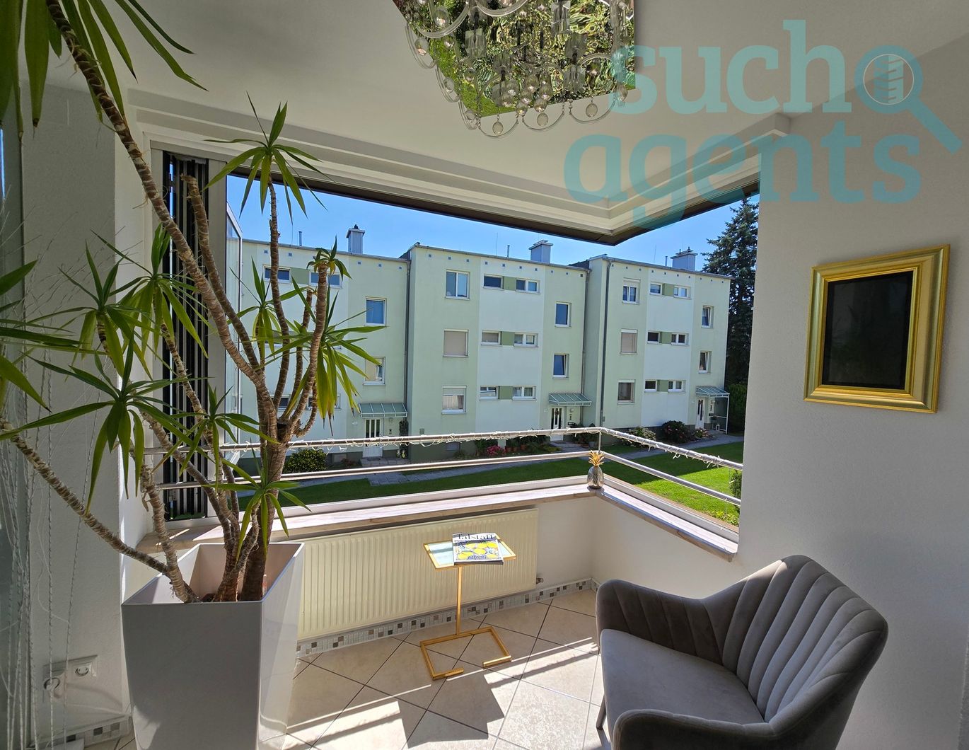 Helle 3-Zimmer-Wohnung in Top-Lage Leonding, Nähe Freinberg - Loggia & Whirlpool inklusive