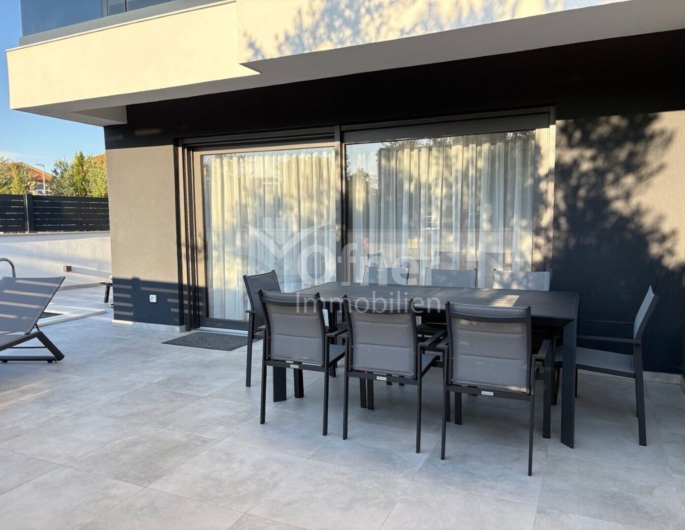 Neubau mit Pool - Haus in Zaton, 280 m vom Meer