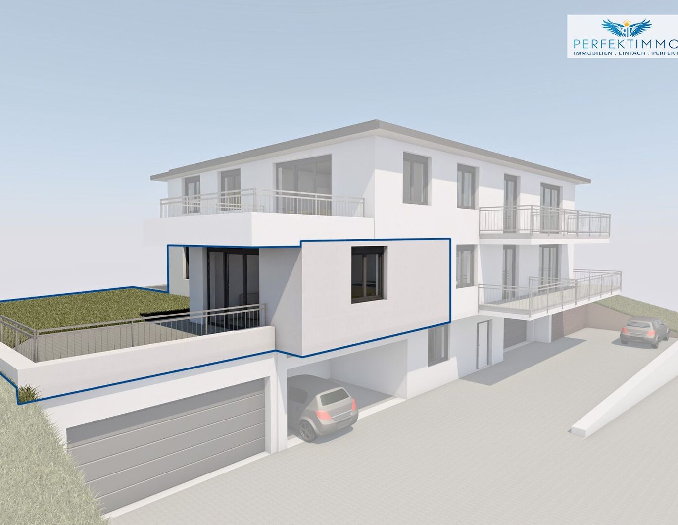 Neubauprojekt: Exklusive 3-Zimmer-Gartenwohnung Top 3 in bester Lage von Imst