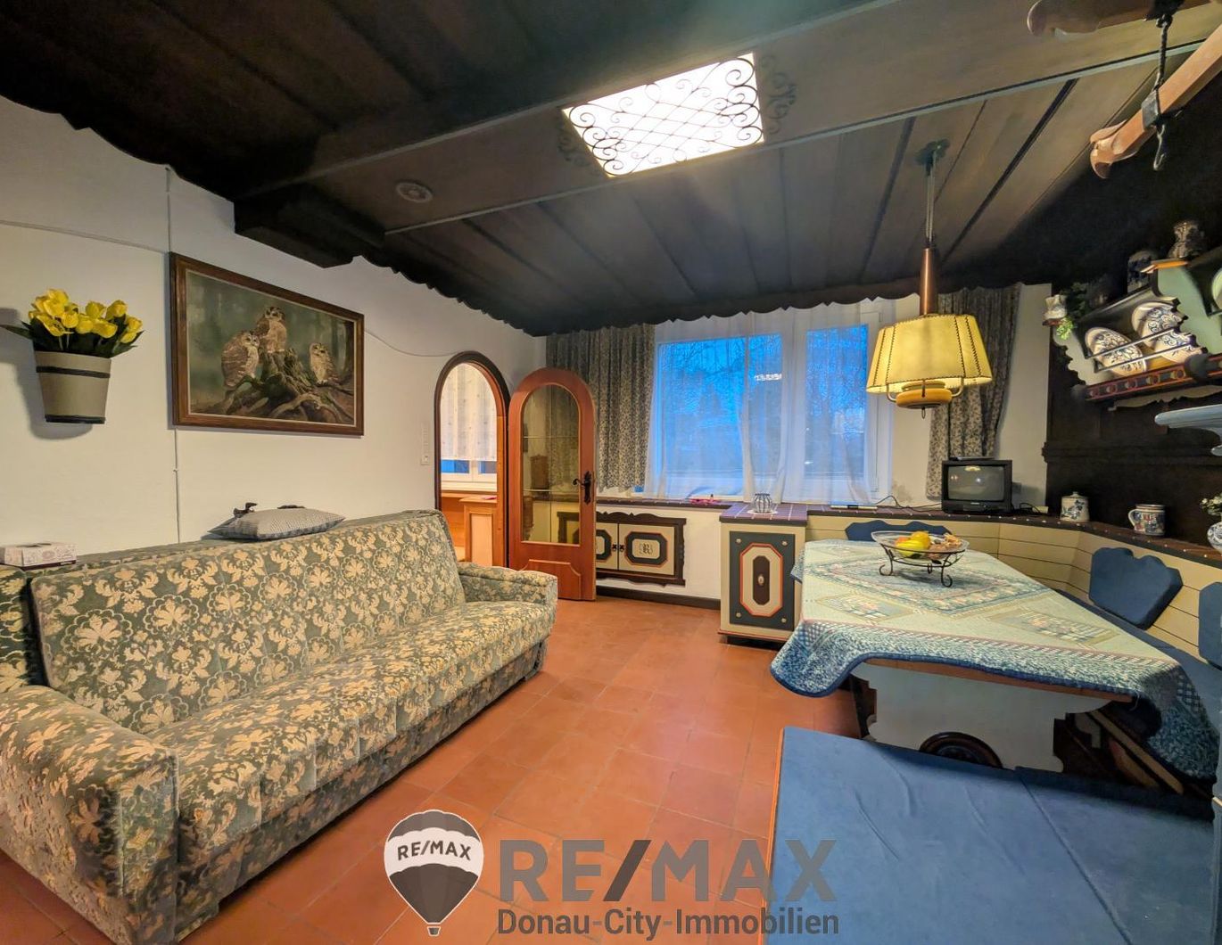 ''Rustikale 2-Zimmer-Wohnung mit Fernblick in Baden''