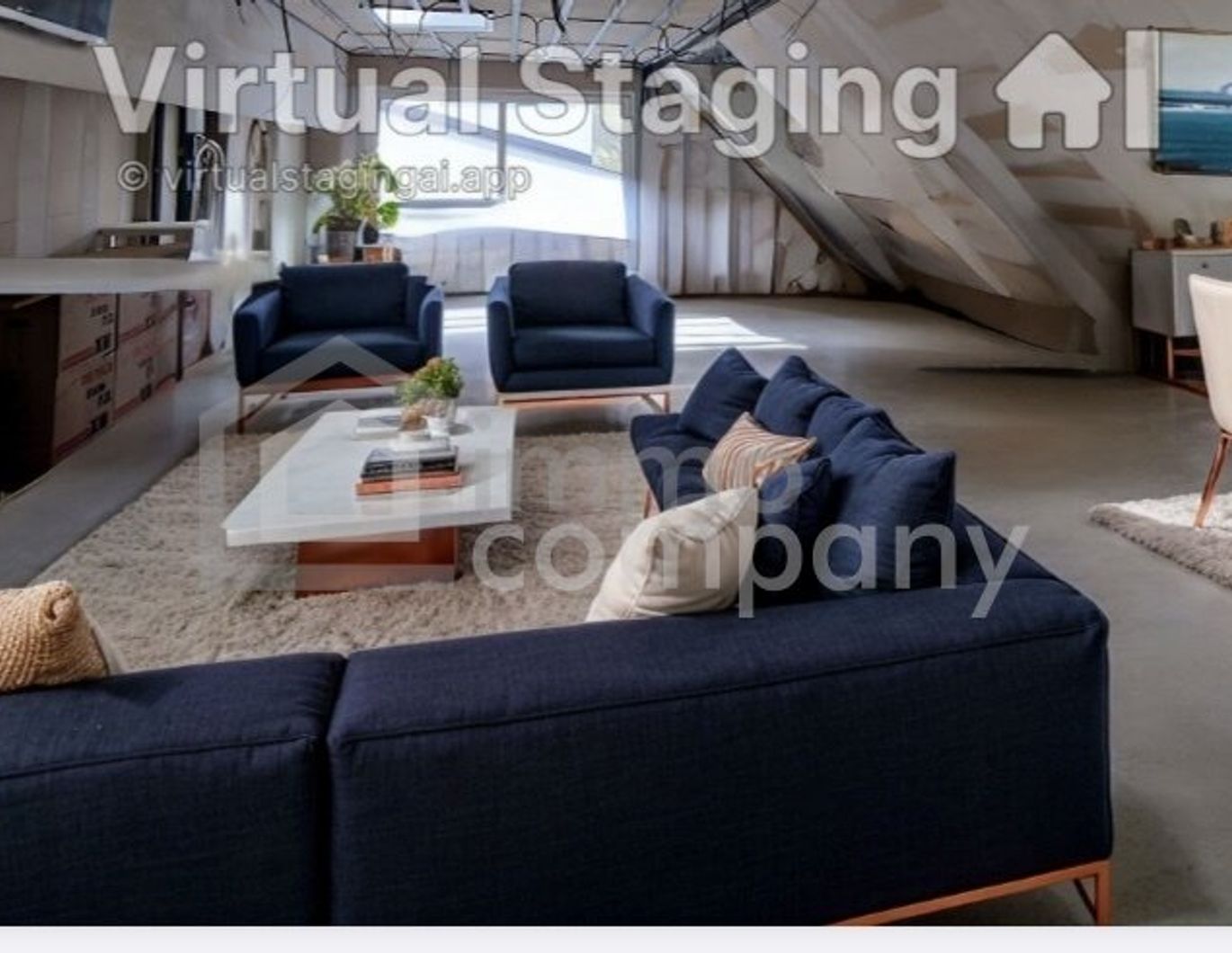 Schöne zweistöckige Wohnung mit Blick auf den Garten.