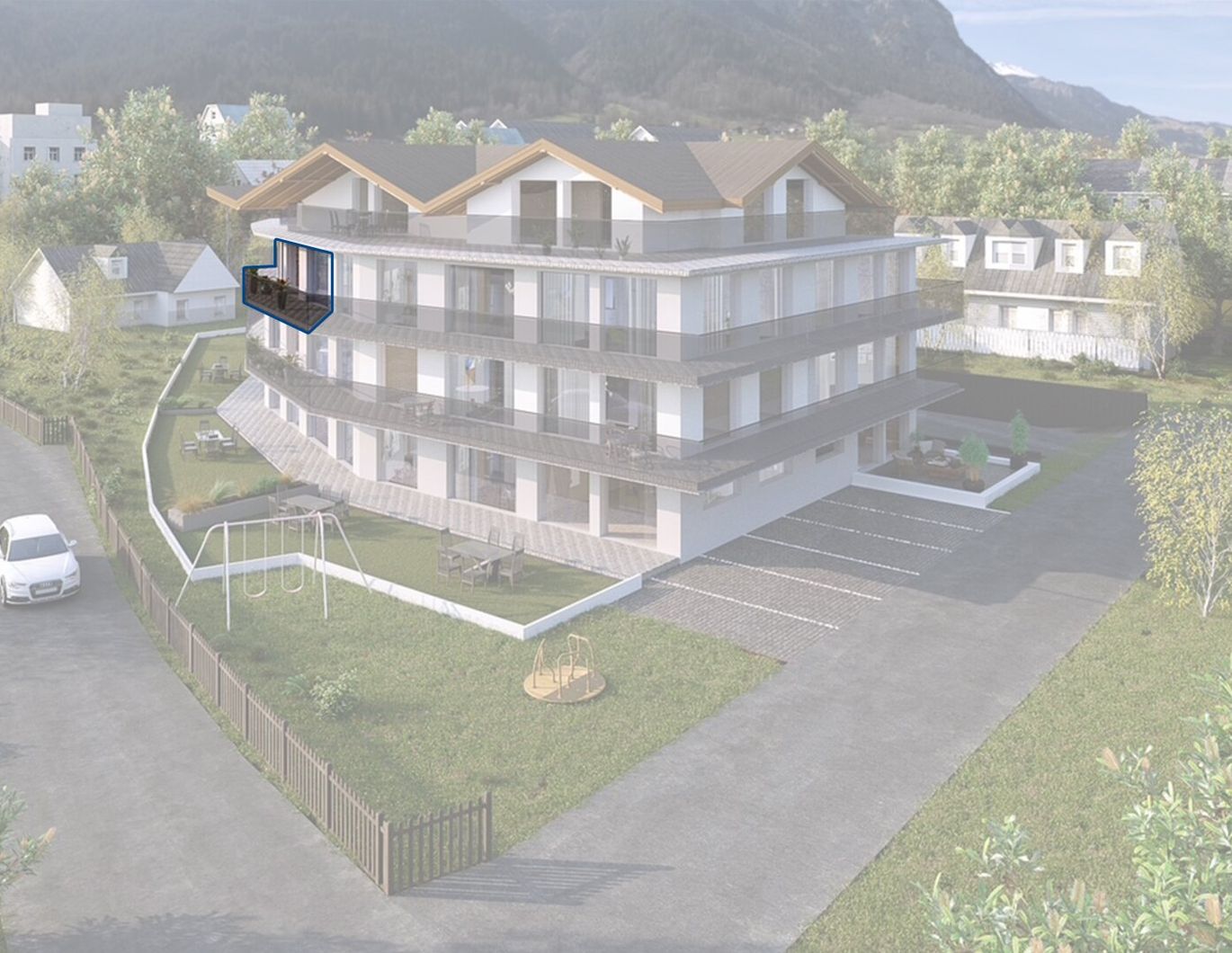 Top 15: Exklusive 3-Zimmer-Neubauwohnung mit sonnigem Südwestbalkon
