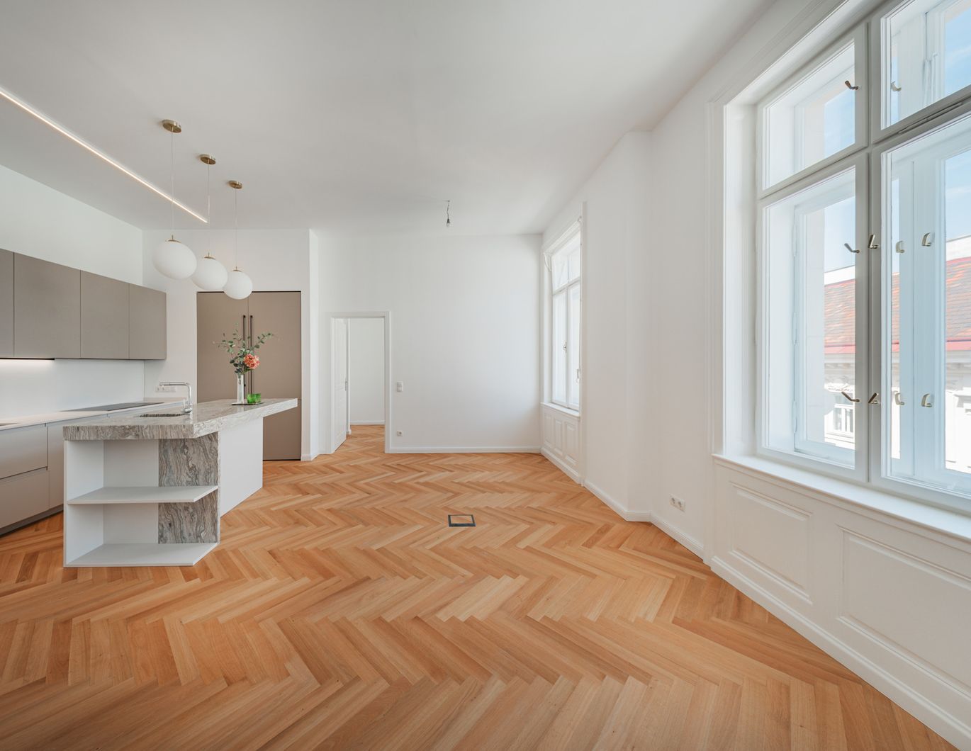 Stilvoll renovierte Altbauwohnung