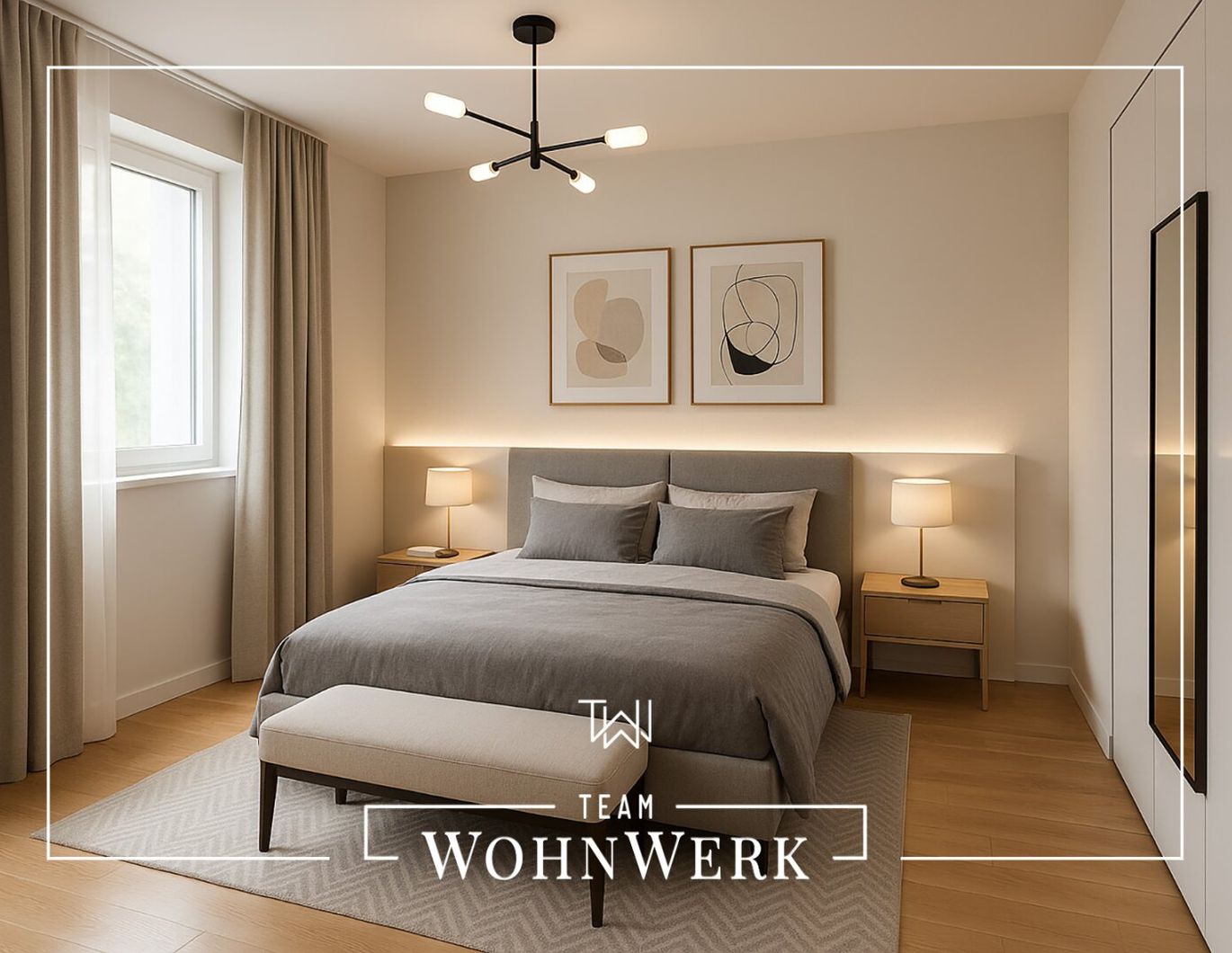 NEU: FREIRAUM³ - Ihr neues Zuhause: Helle 3-Zimmer-Gartenwohnung mit viel Freiraum