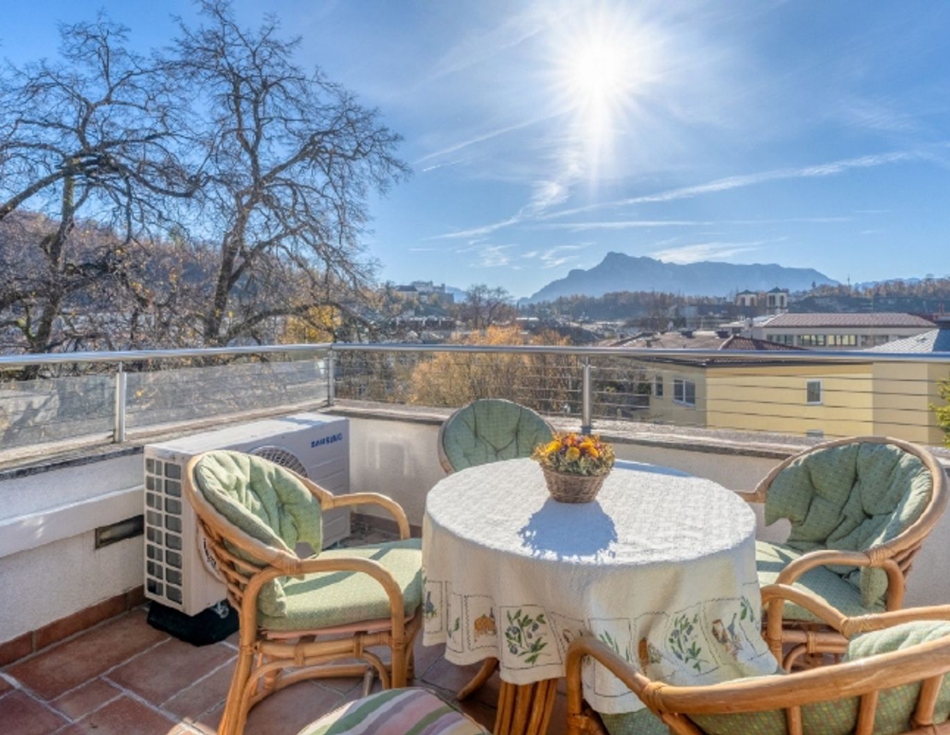 Dachetage Terrassen-Glamour